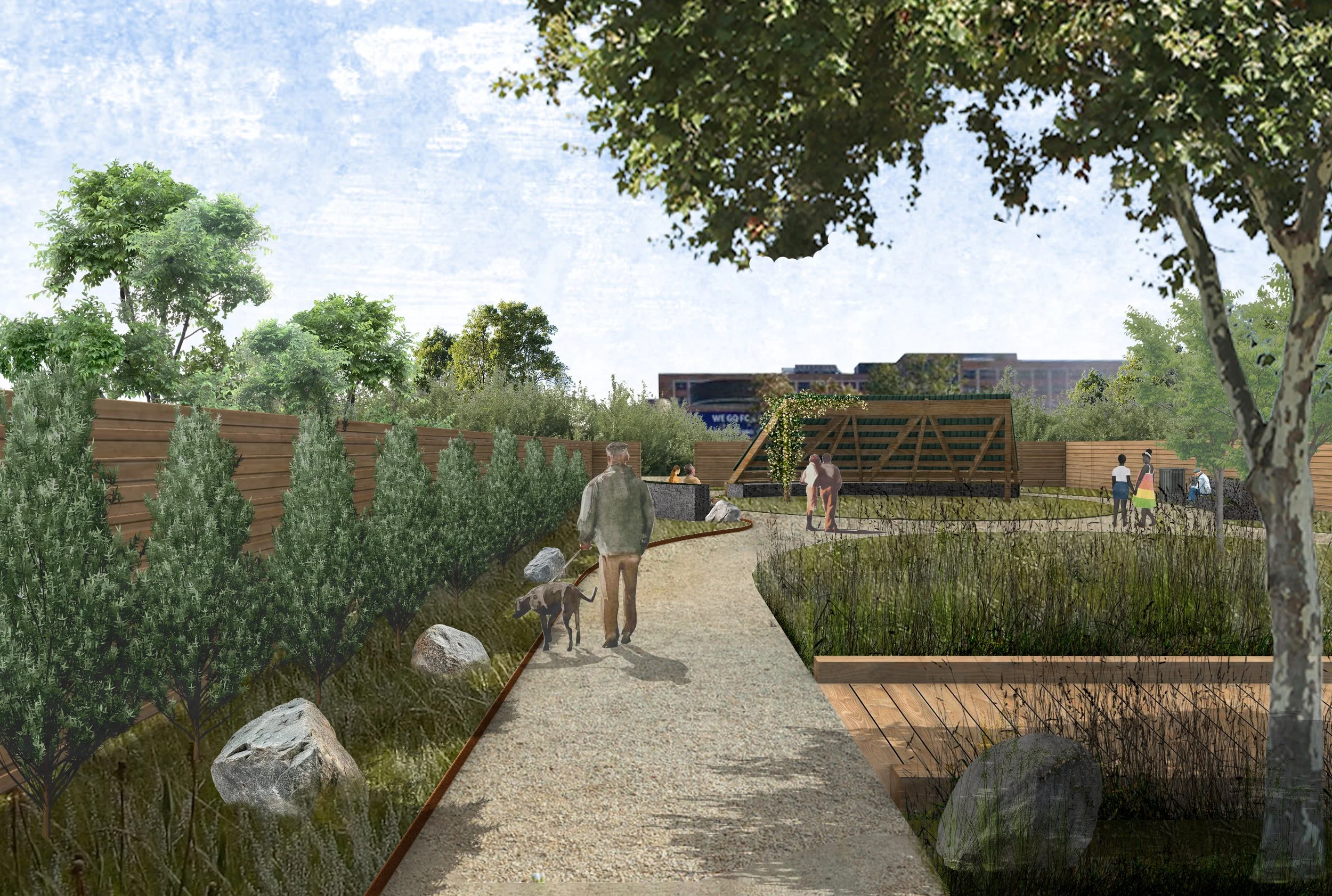 Public Park Rendering