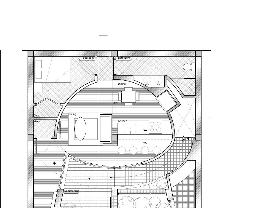 Ground Level Floor Plan