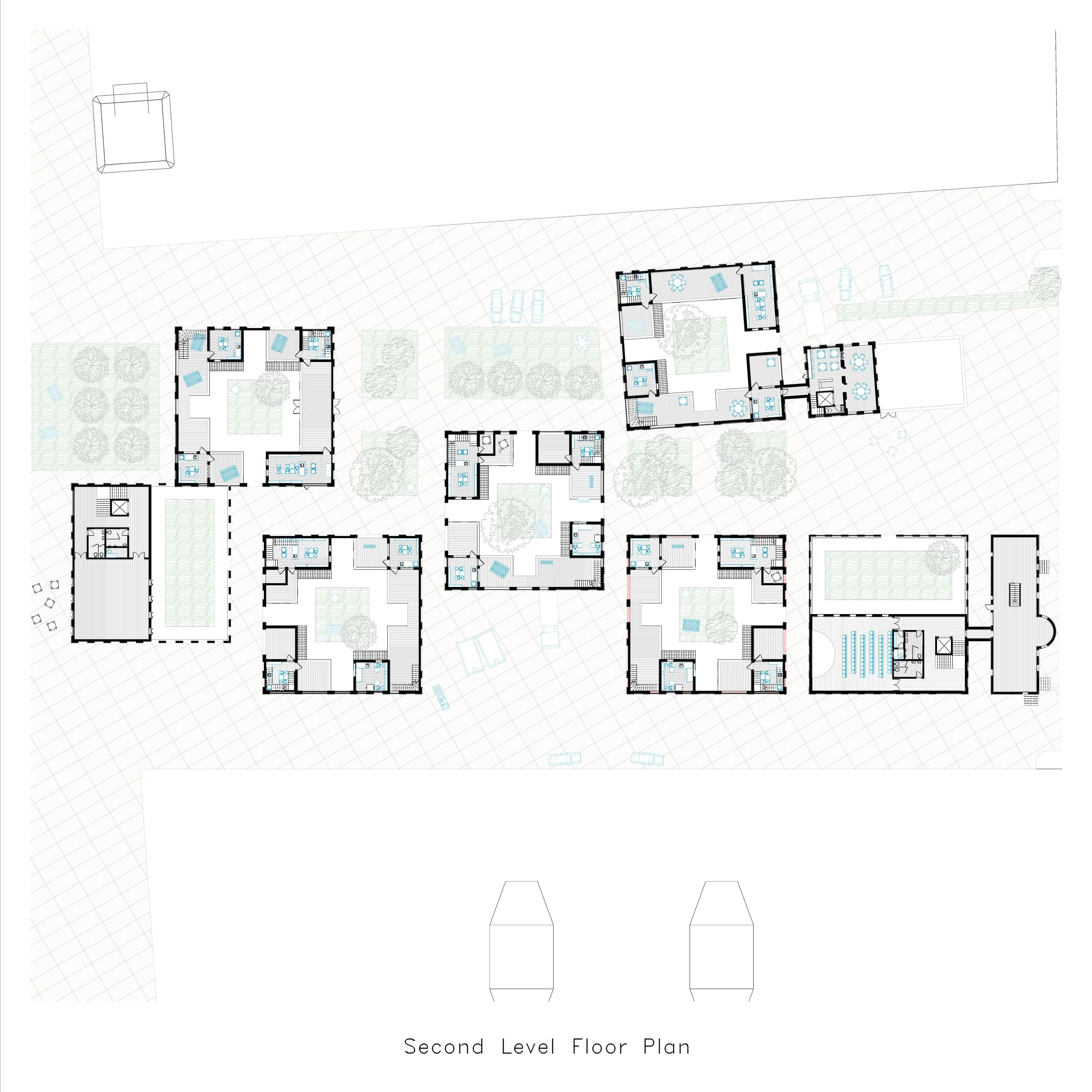 Second Level Site Floor Plan