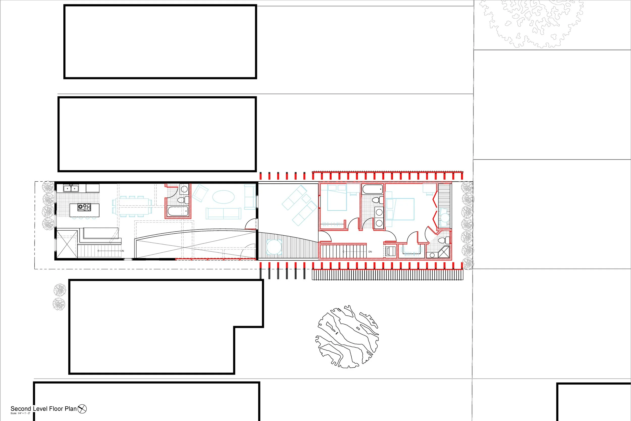 Second Level Floor Plan