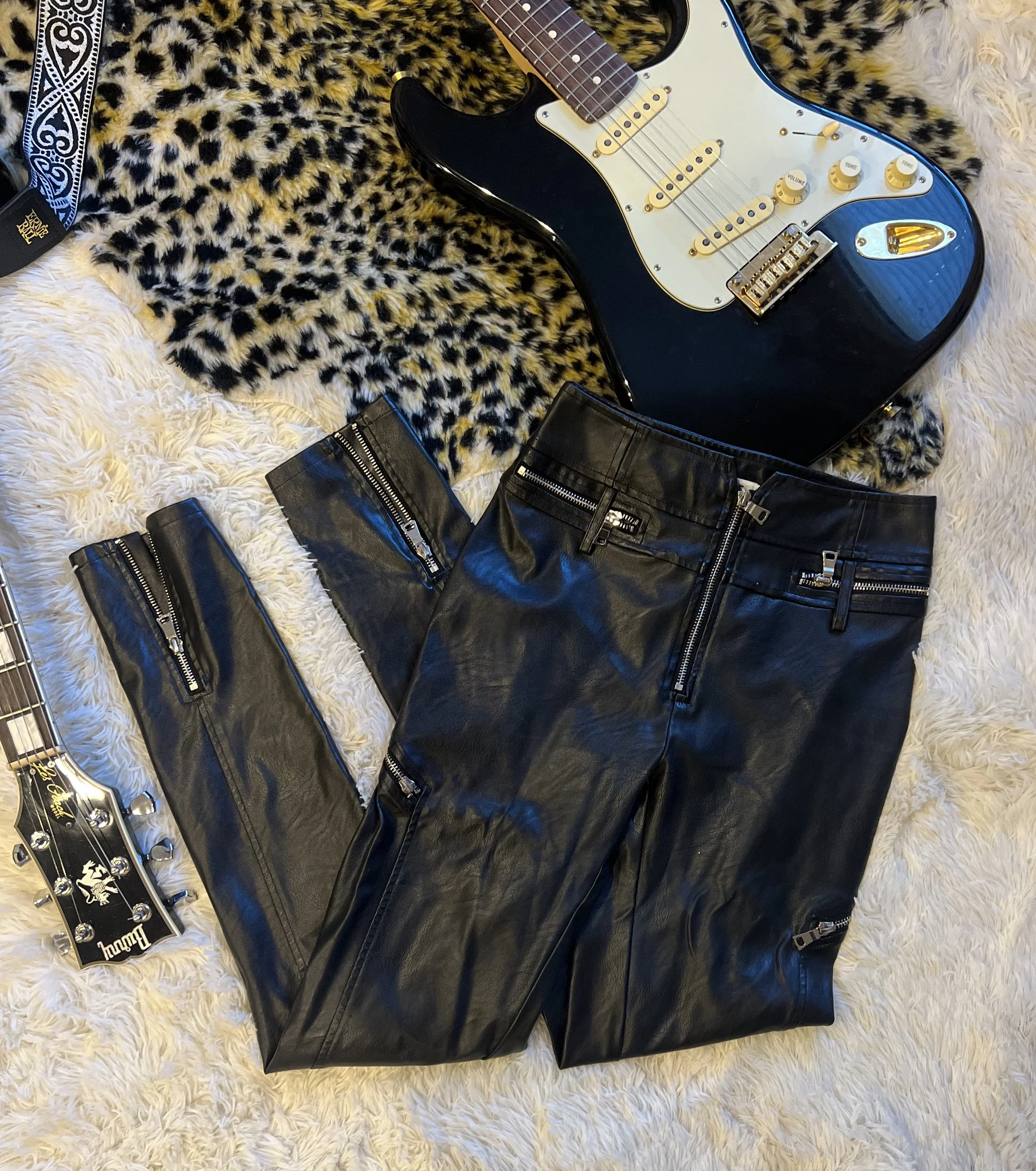 Kelsy's Leather Trousers