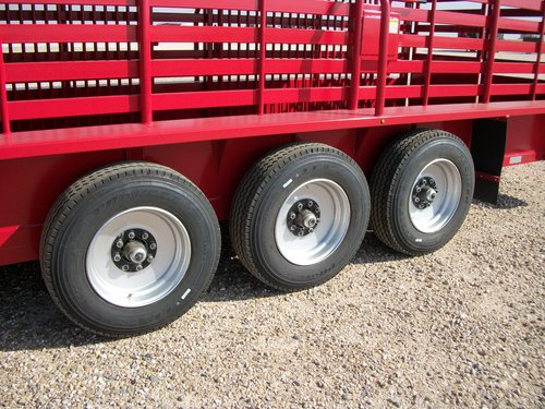 17.5" 18 ply tires with spare on 8K axles