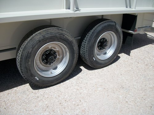 17.5" 18 ply tires with spare on 8K axles