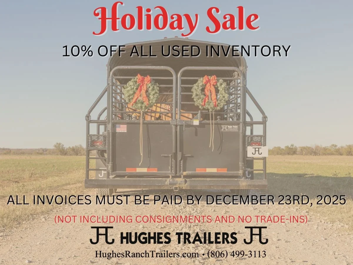 Take 10% OFF all used inventory now through December 23rd — no consignments, no trade-ins, just straight-up savings.