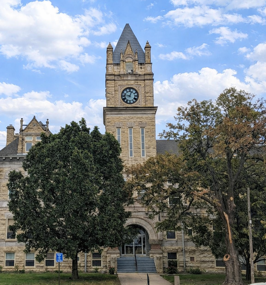 Marion Kansas attorney Chris Ambrose provides services at the county courthouse