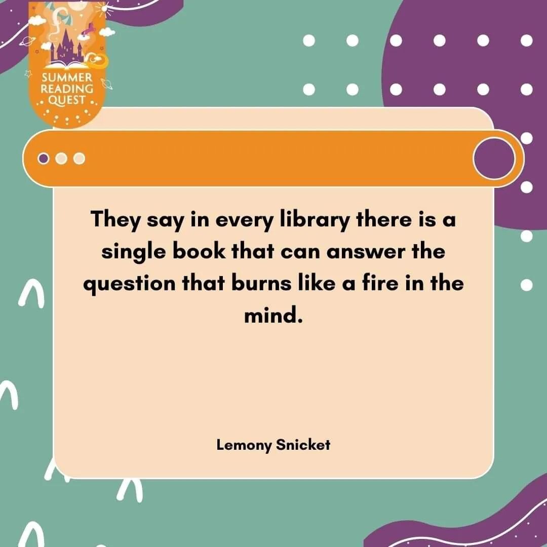 What burning questions have you found answers to at the library? 

As a young 'un, I was very focused on finding out about the Bermuda Triangle! 🦑💕

#summerreadingquest #summerreading #readingchallenge #publiclibraries #freewithlibrarycard #freeact