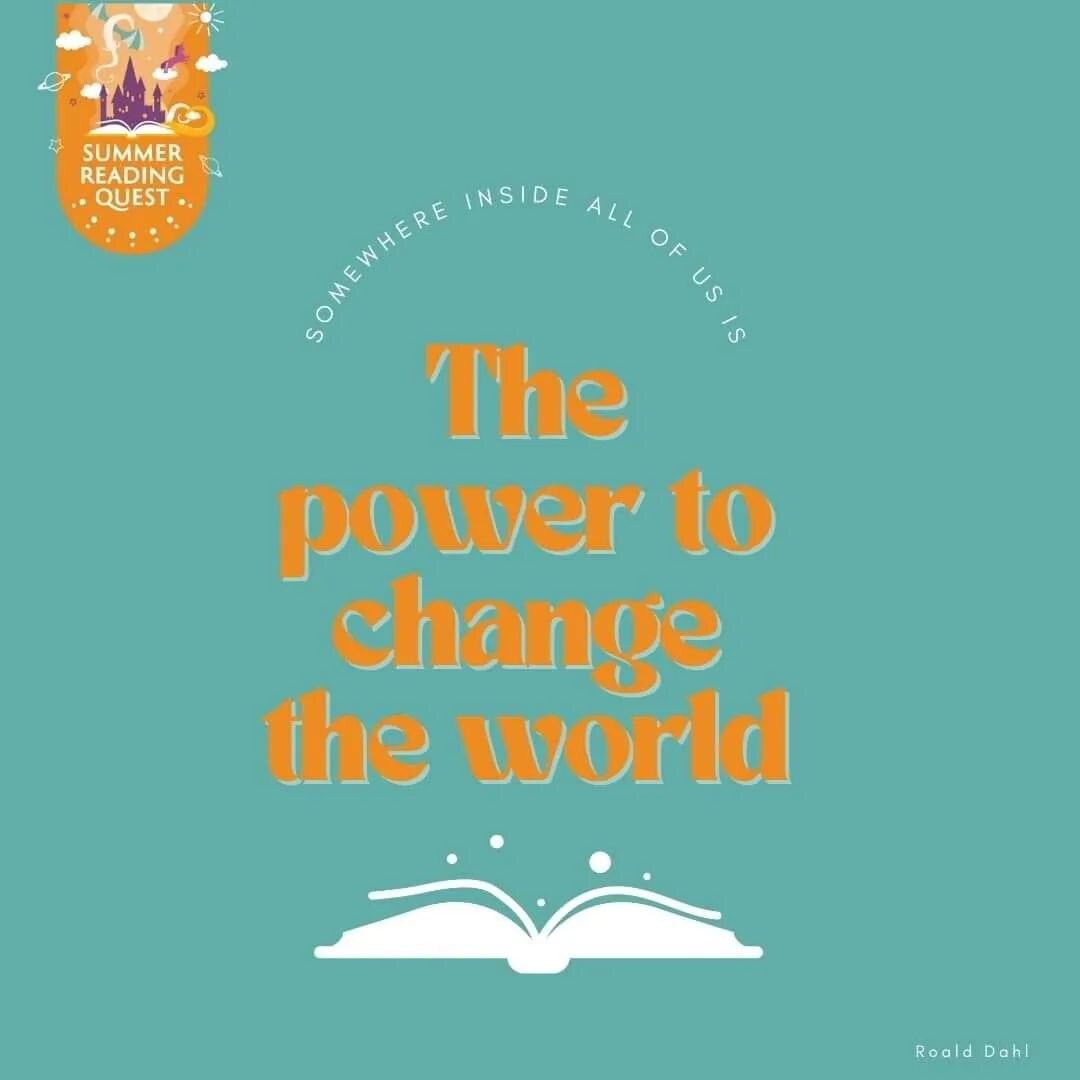 We're trying to change the world for the better (even if it's just a little bit) - and we bet you are too! 

Tell us what you're doing to make the world a better place below 👇

🦑💕

#summerreadingquest #summerreading #readingchallenge #publiclibrar