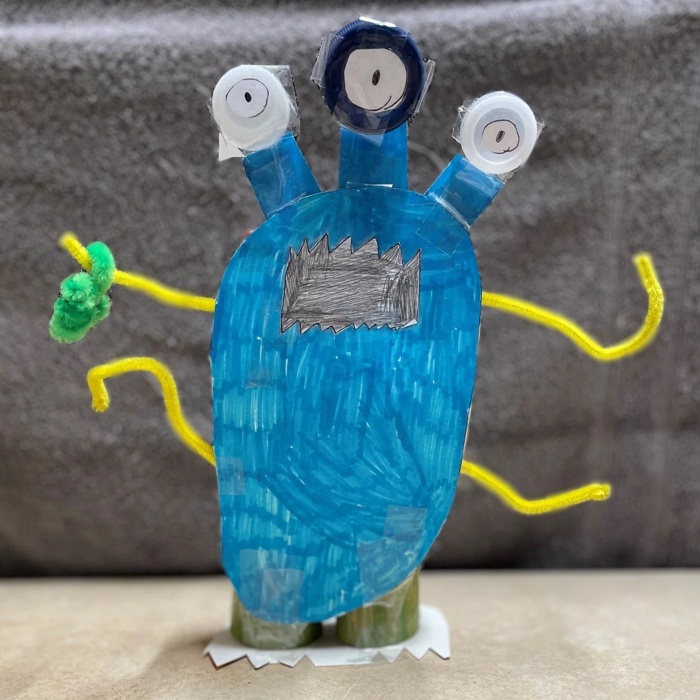 Side quest unlocked in the Shire of Augusta 🏙️👾

An amazingly creative child, didn&rsquo;t just take on the Summer Reading Quest - he invented his own mission. Using recycled materials, he built this one-of-a-kind monster from scratch. ♻️✨

Reading