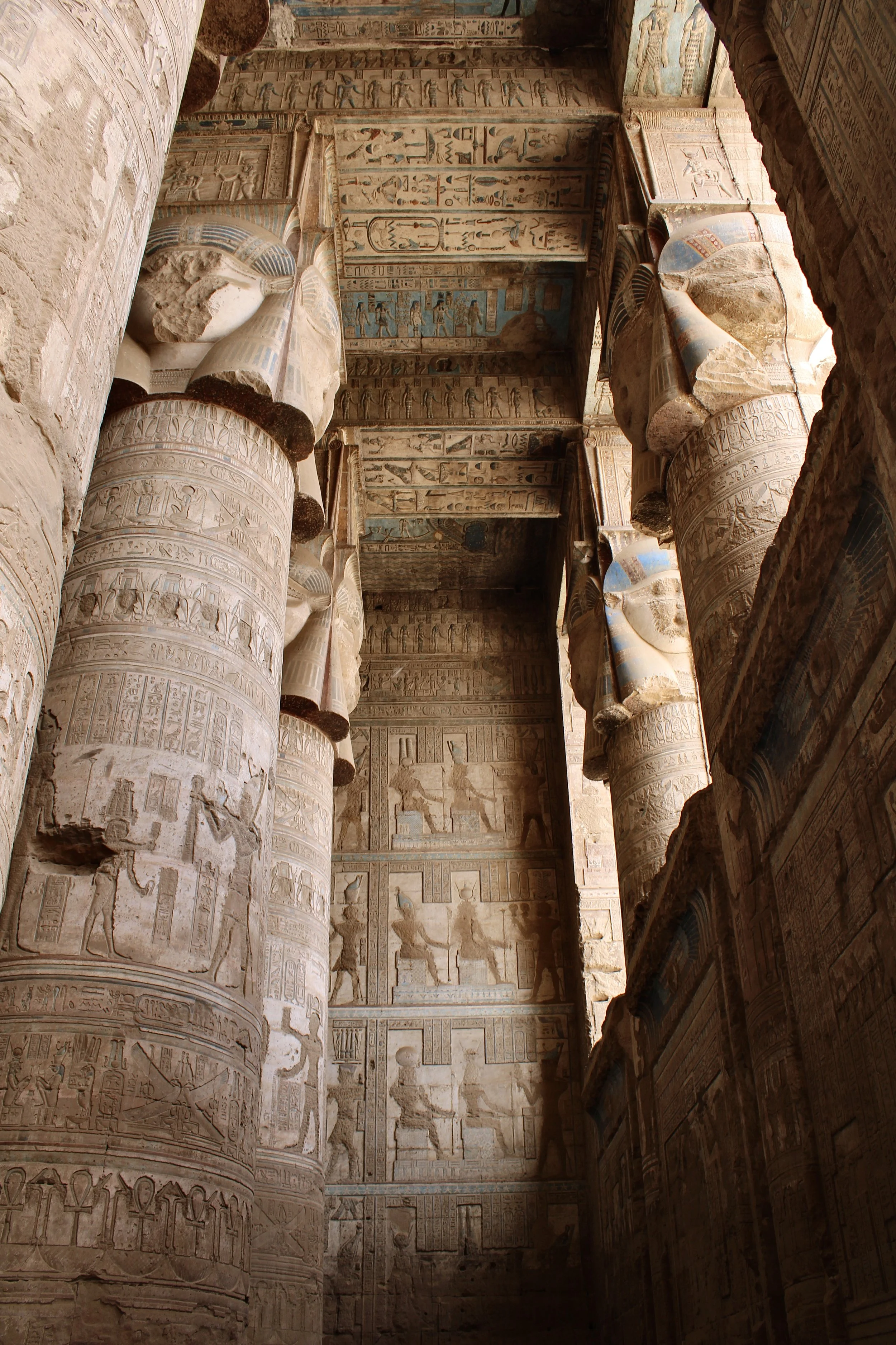 Celestial Love, Temple of Hathor at Dendera- Egypt