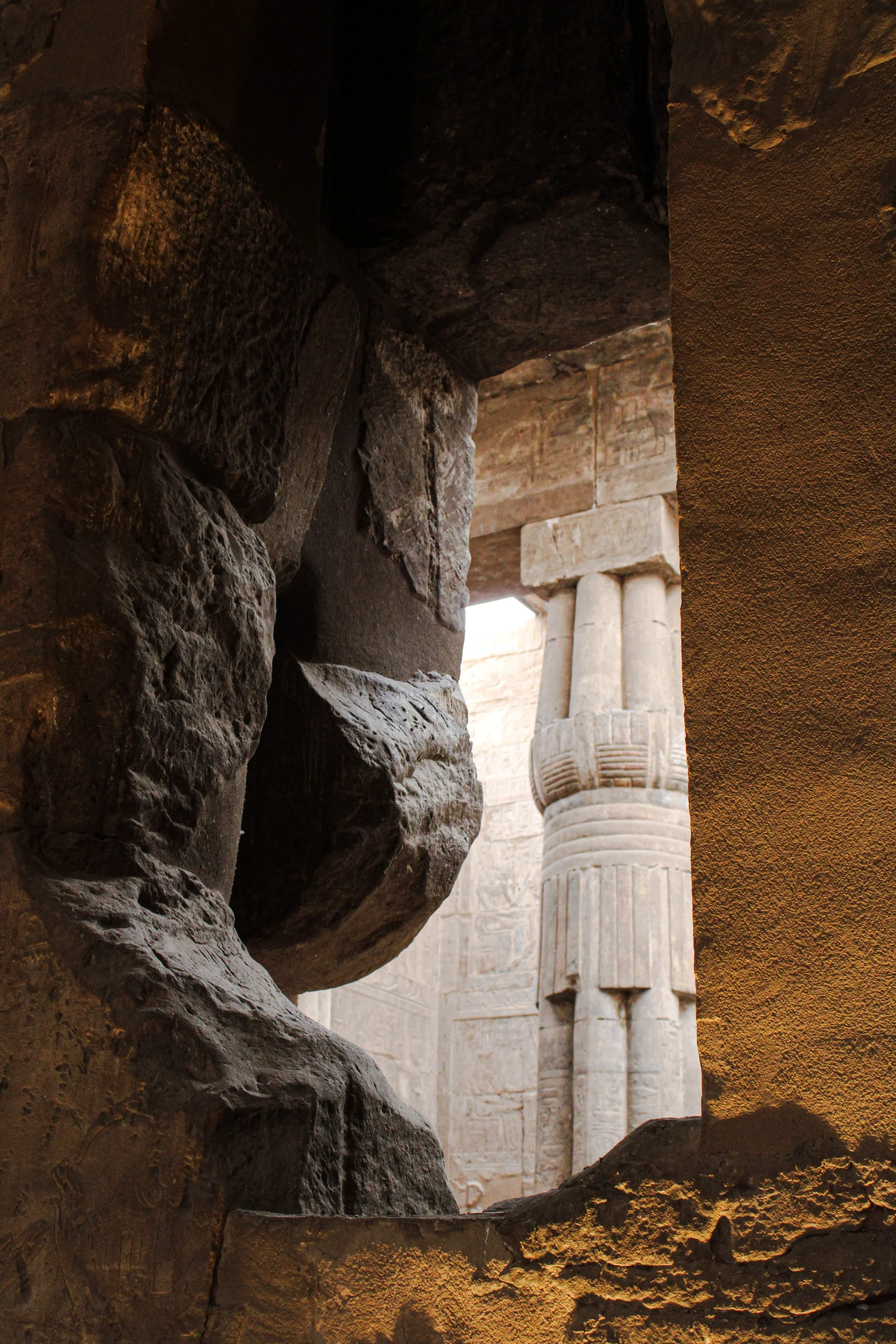 Déjà Vu at Luxor Temple-Egypt