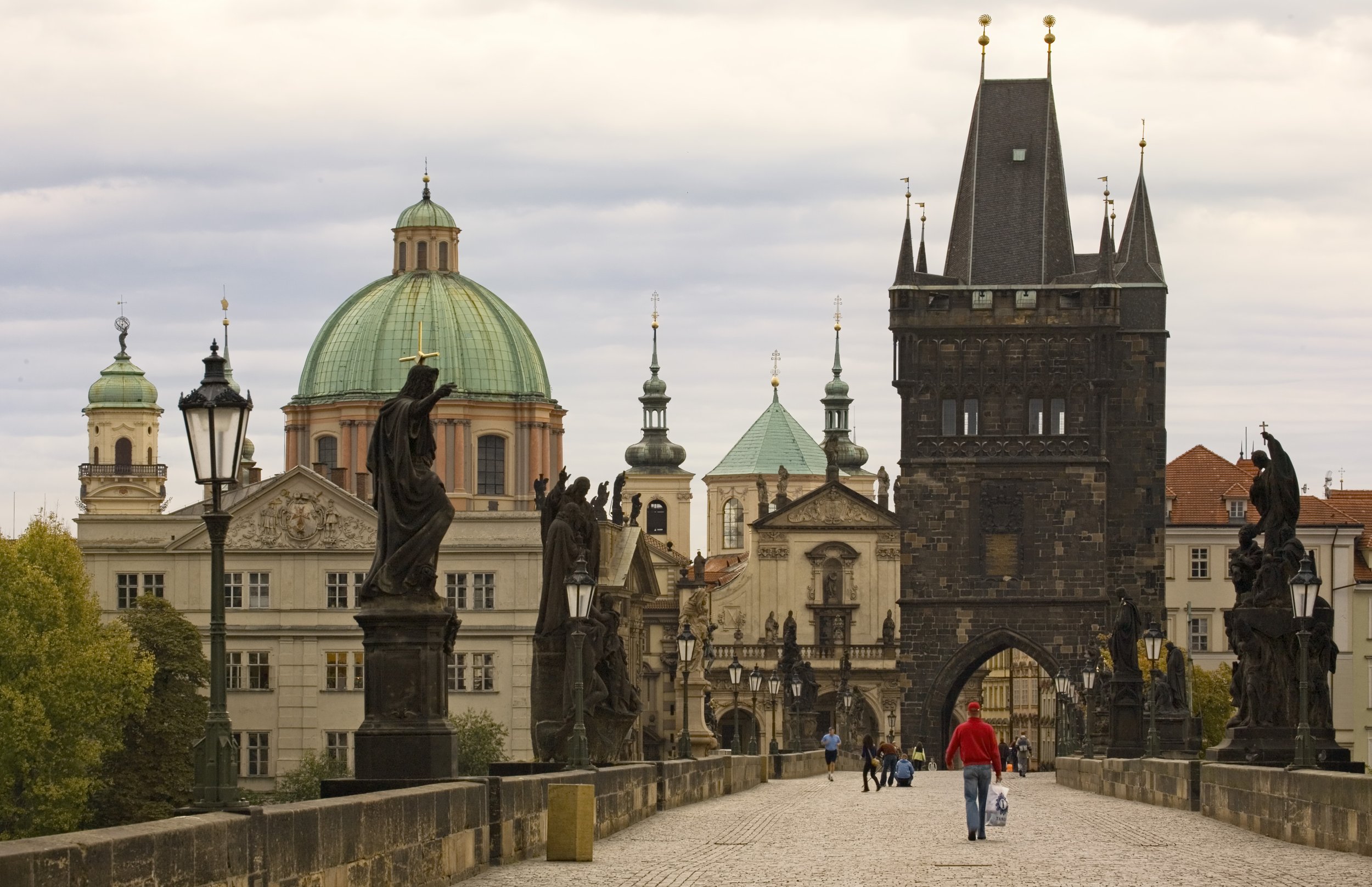 Czech Republic, Prague, Charles Bridge, October 2010