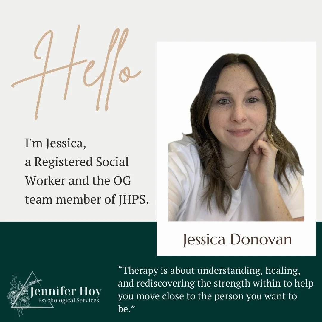 ✨Meet Jessica✨

Jessica is an incredible Registered Social Worker and the best choice for our first team member at JHPS. She is passionate about helping children/teens and their parents strengthen connections, improve communication, build coping skil