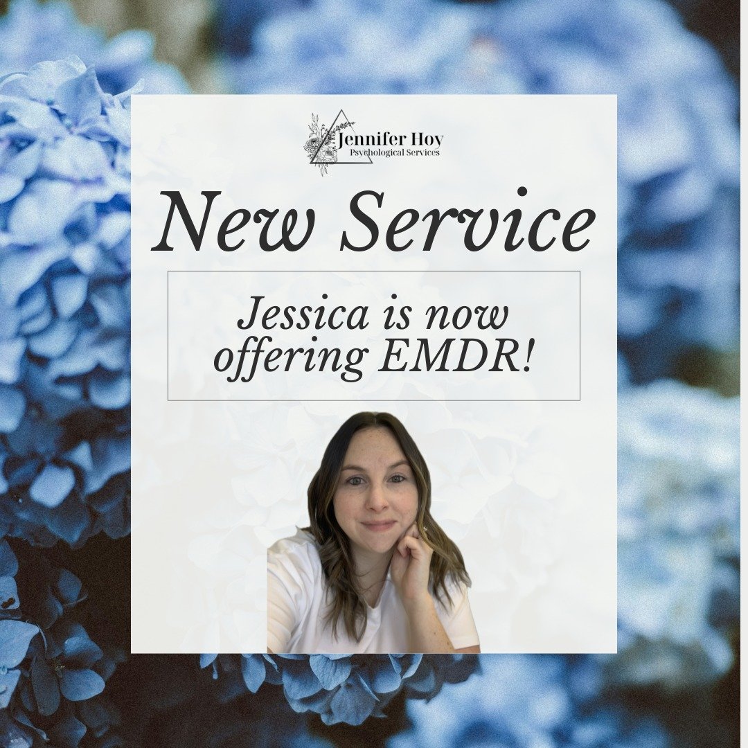 ✨Jessica is now providing EMDR therapy! ✨

EMDR is an evidence-based therapy that effectively treats trauma and PTSD. EMDR appears to have a direct effect on the way that the brain processes information and allows for previously disturbing material t