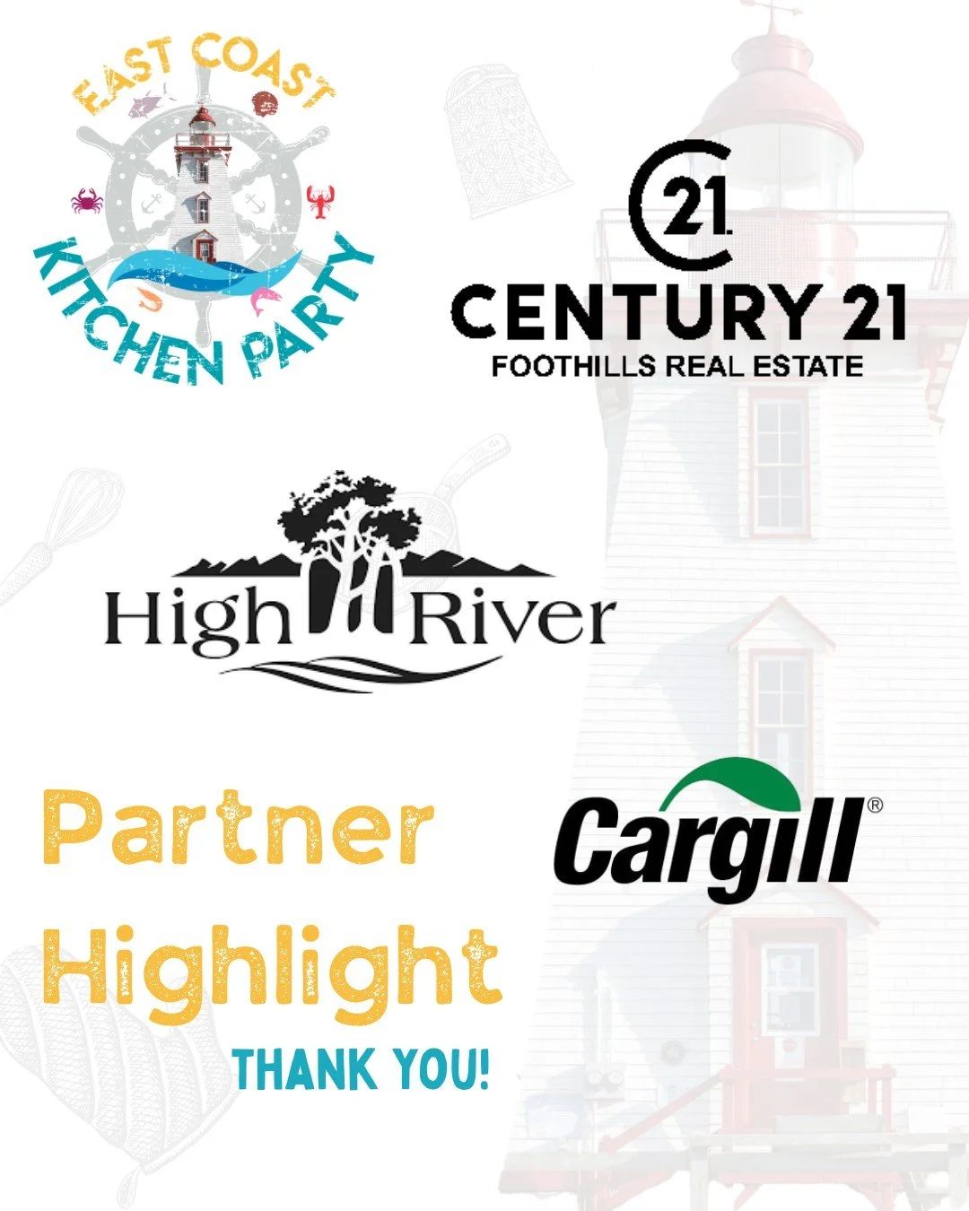 A big ol’ thank ya to our Premier Partners for helpin’ us get this kitchen party started right! Couldn’t do it without your generosity and community spirit.
@cargill 
@townofhighriver 
@century21foothills 
#dinnerandauction2025 #h
