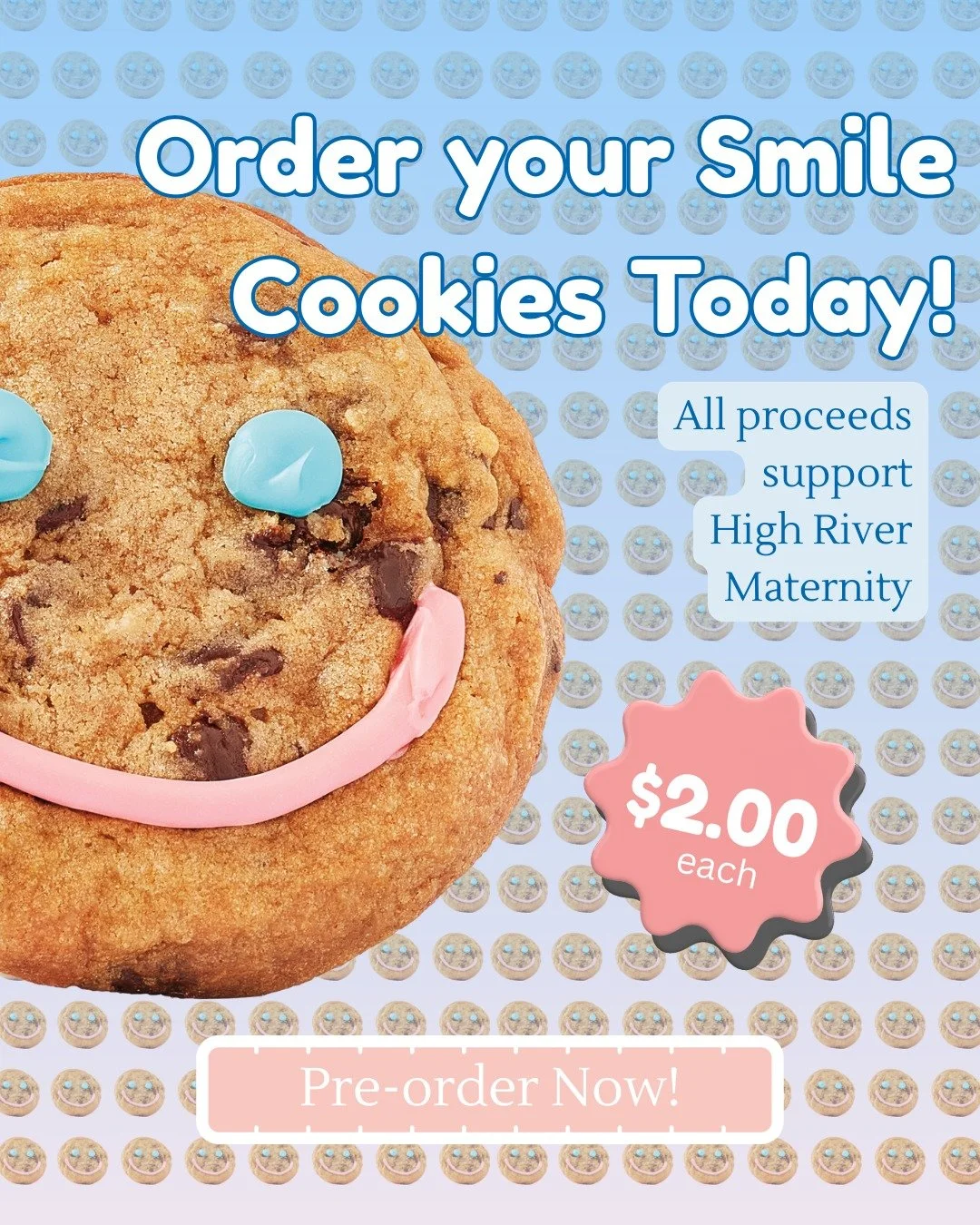 Fill your day with smiles and pre-order your Smile Cookies now! 🍪

Download the order form from our website, grab it through the link in our bio, or stop by the office to place your order in person.

#SmileCookie #SmileCookieWeek2026 #SupportLocalHe
