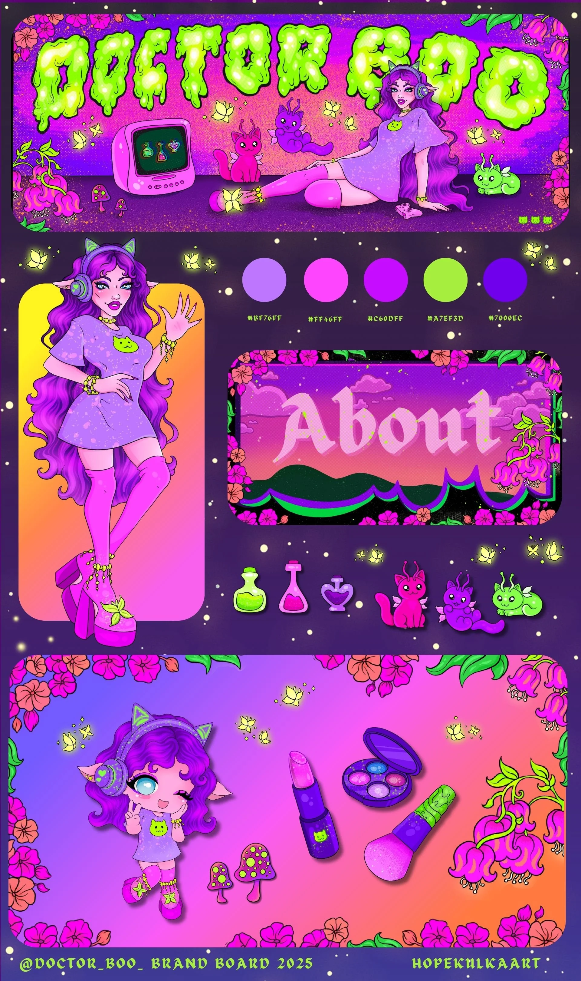 Brand Design for Doctor_Boo_ 2025