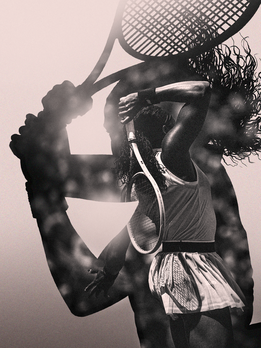 Coco Gauff sports Art galerie Jean Denis Walter Paris Loic Wacziak