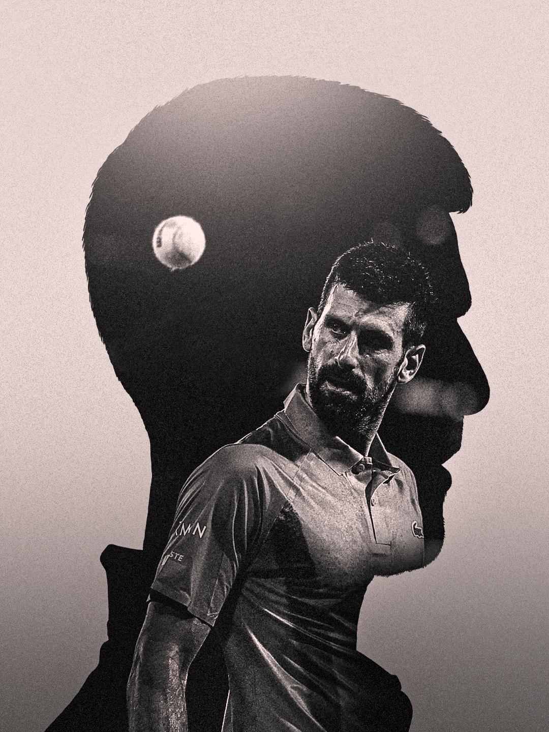 Novak Djokovic sports Art galerie Jean Denis Walter Paris Loic Wacziak