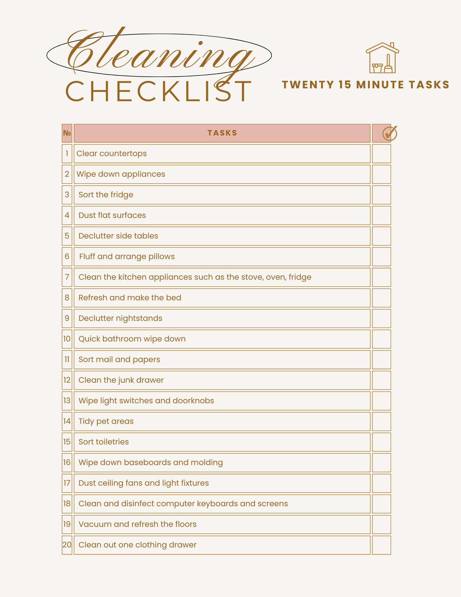 Home Refresh: Twenty Quick 15-Minute Tasks for Simplifying and Cleaning ...