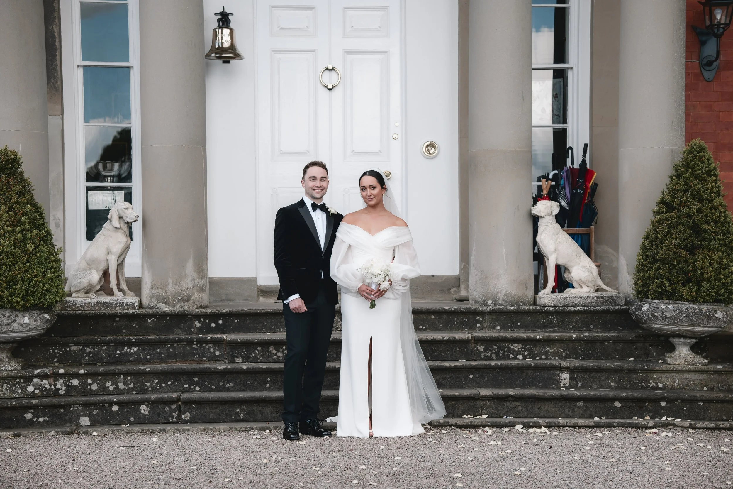 Wedding photography bridal portraits by west sussex and uk based wedding photographer