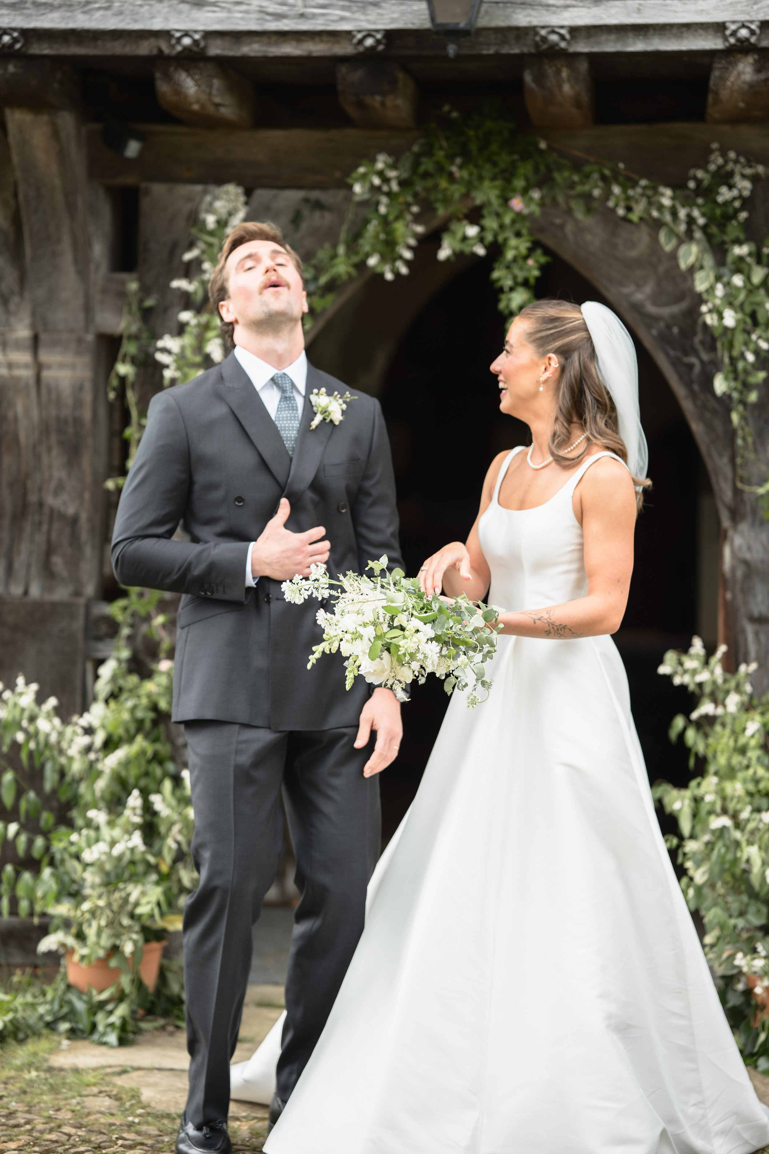 Wedding photography bridal portraits by west sussex and uk based wedding photographer