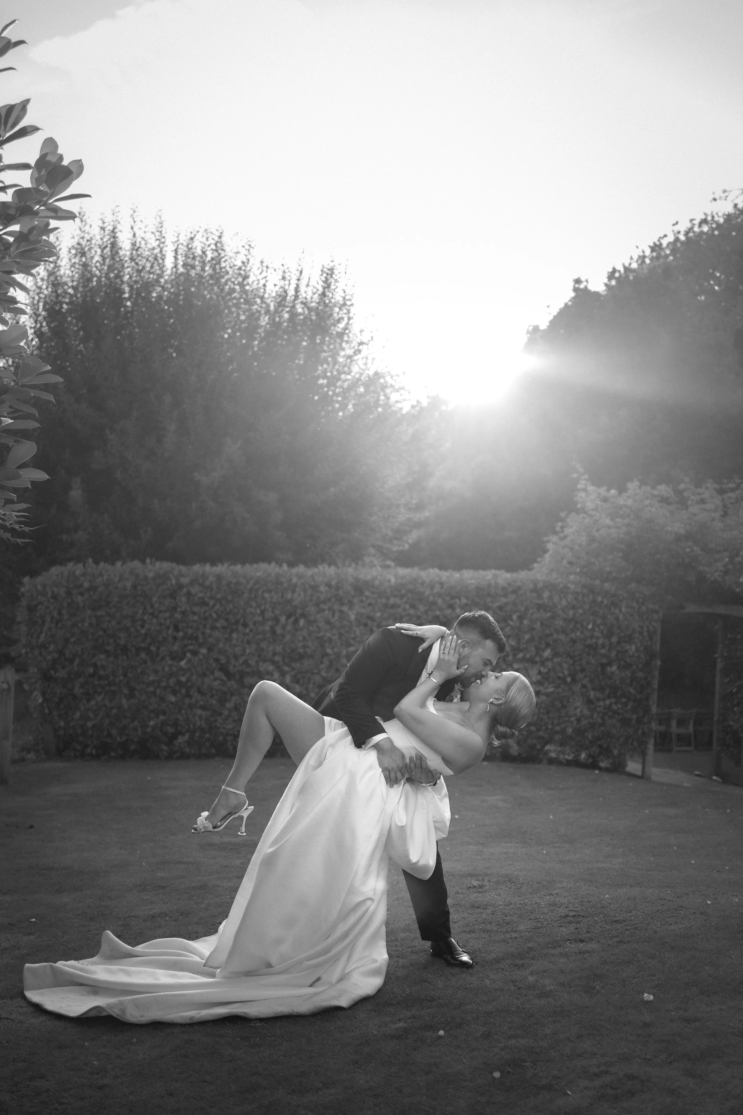 Wedding photography bridal portraits by west sussex and uk based wedding photographer