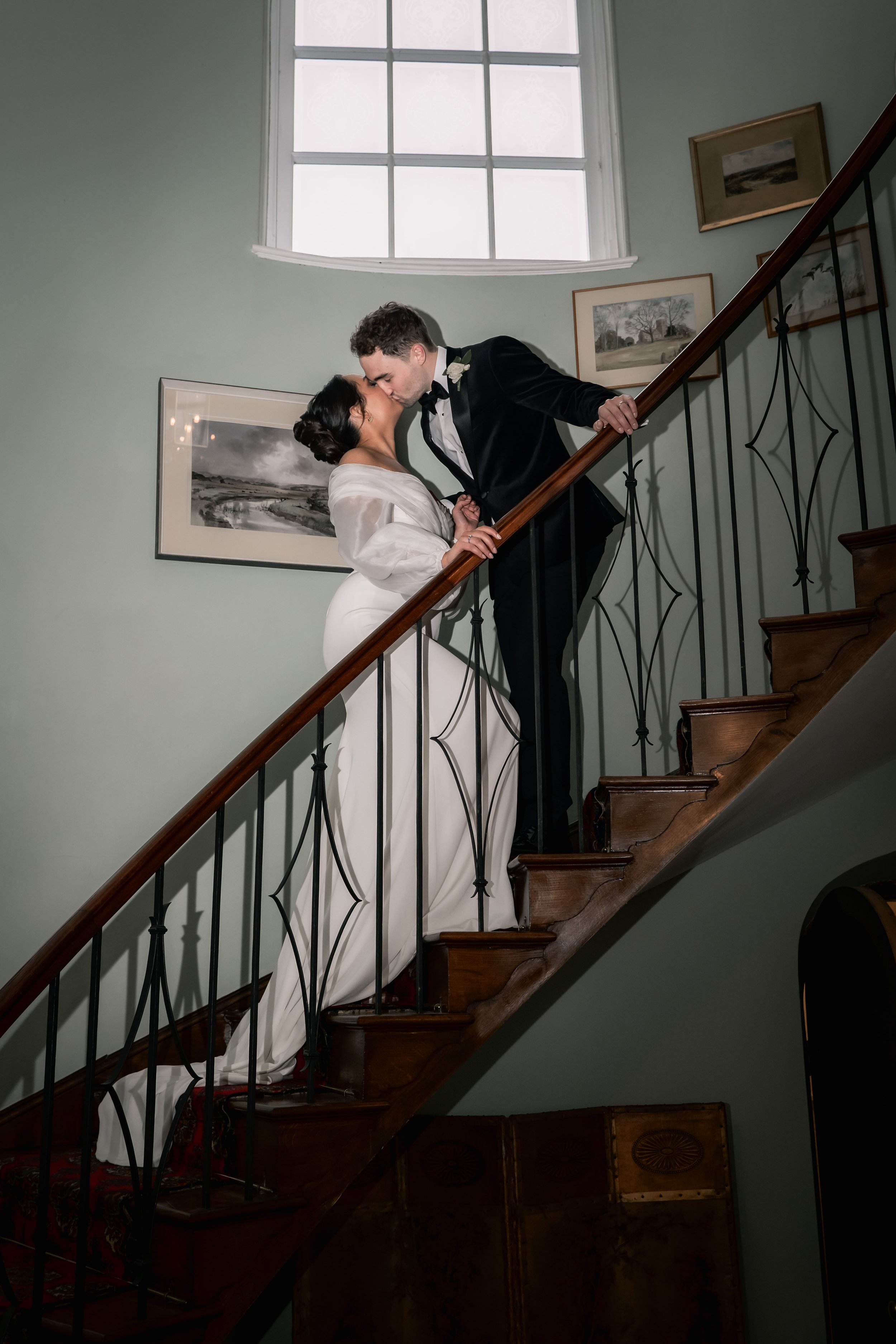 Wedding photography bridal portraits by west sussex and uk based wedding photographer
