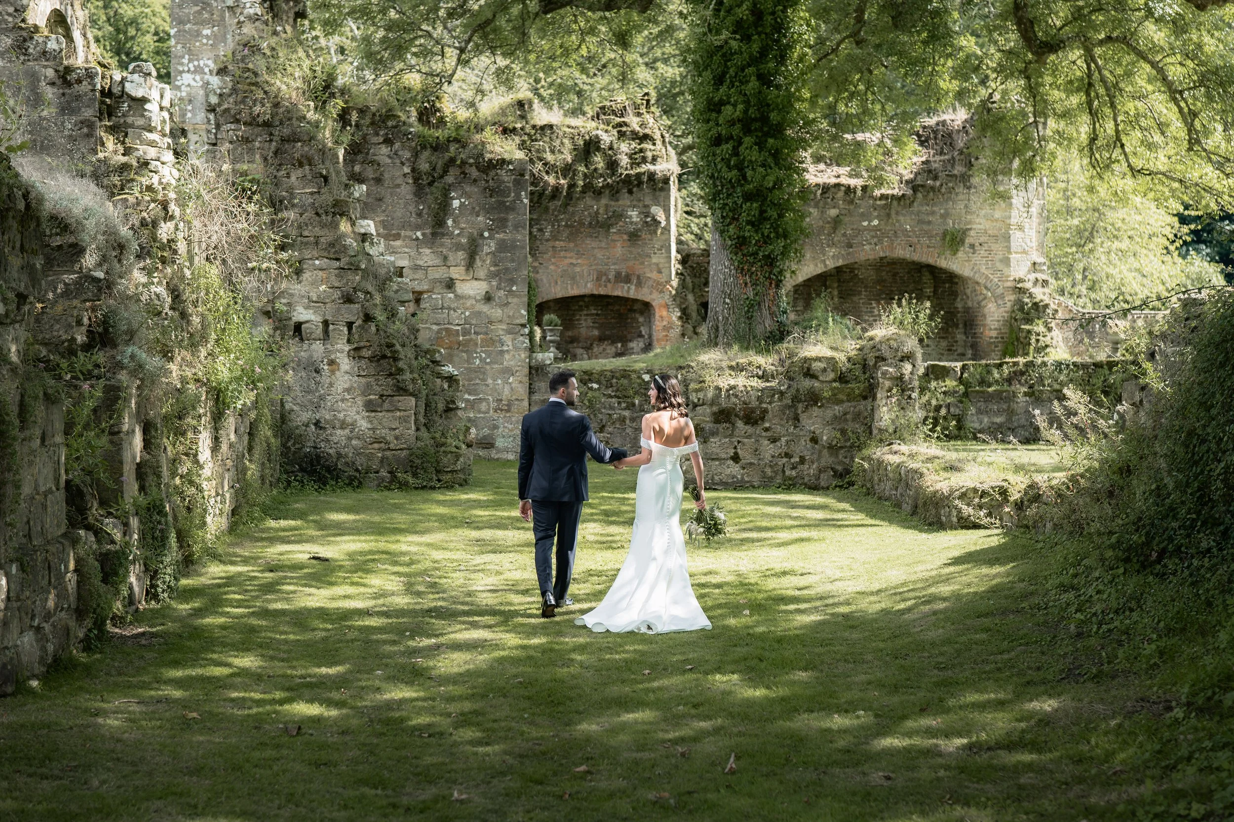 Wedding photography bridal portraits by west sussex and uk based wedding photographer
