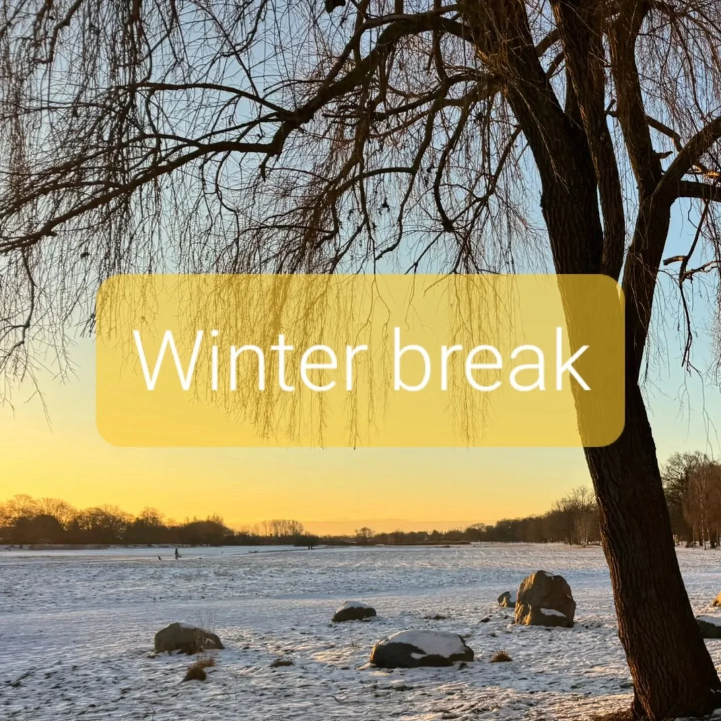 Wishing everyone a lovely winter break ❄️

No classes this week! But looking forward to seeing you again on:

Monday 16 February at 9.30am - The Church Ship, Sydhavn

Saturday 21 February at 9.30am (toddlers) and 11.30am (babies) - Eliaskirken, Veste
