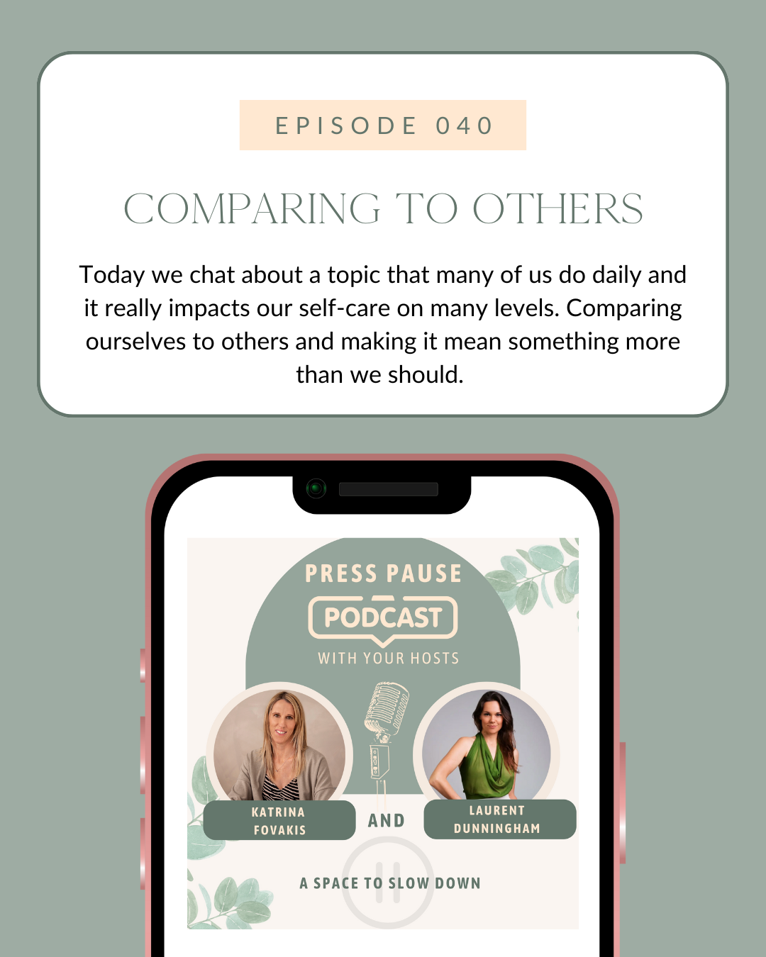 Ep 40: Comparing with others