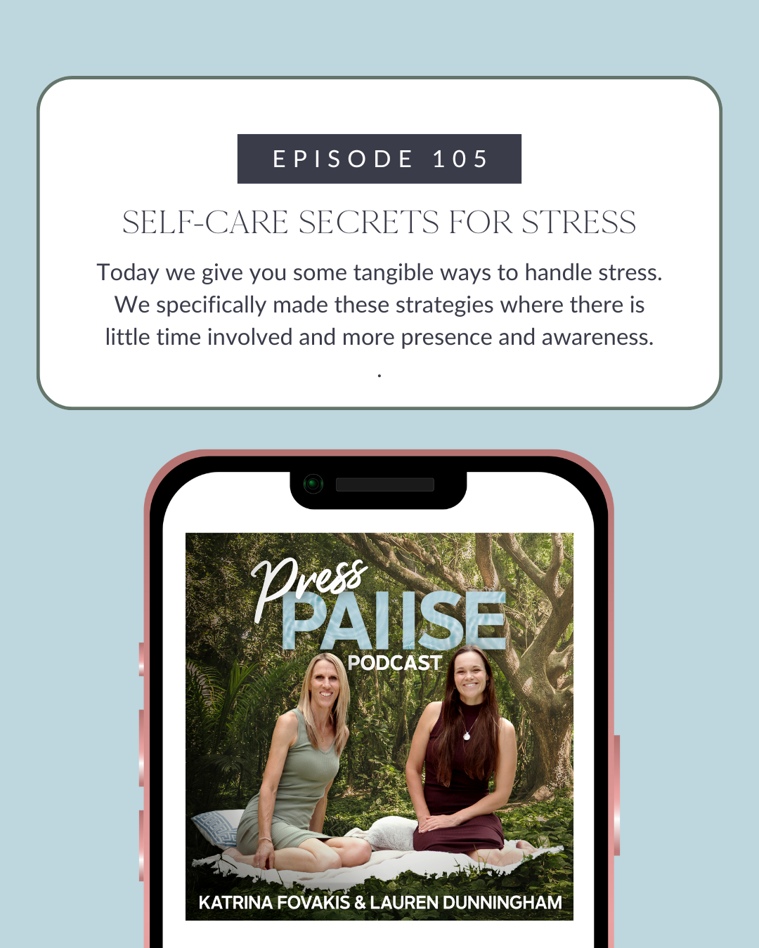 Ep 105: Self-Care Secrets for Stress