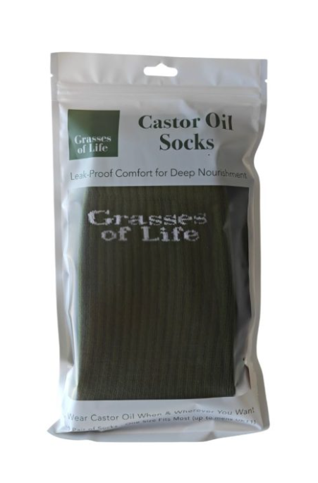 Castor Oil Socks