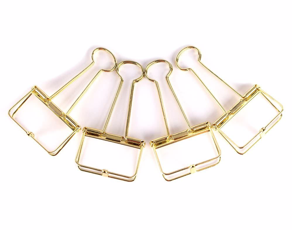Gold clips