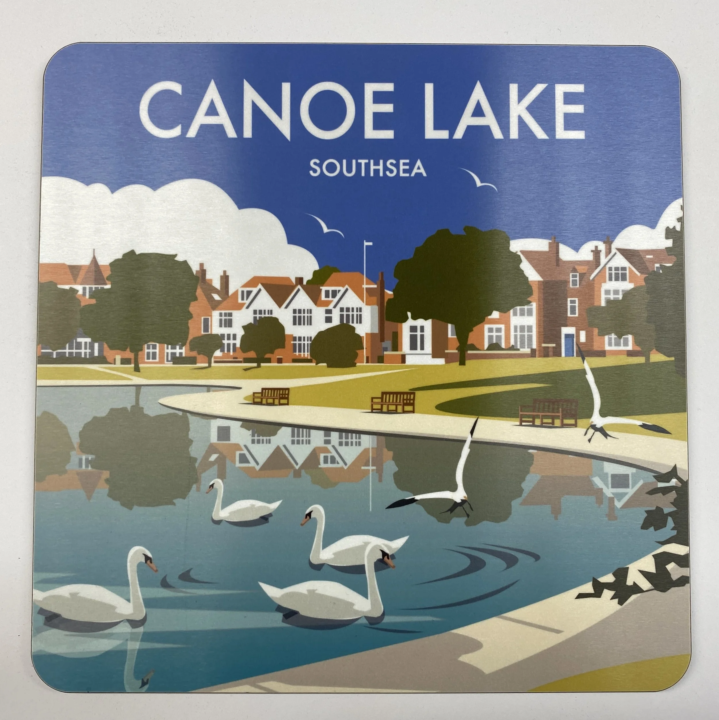 Canoe Lake Coaster & Table Mat