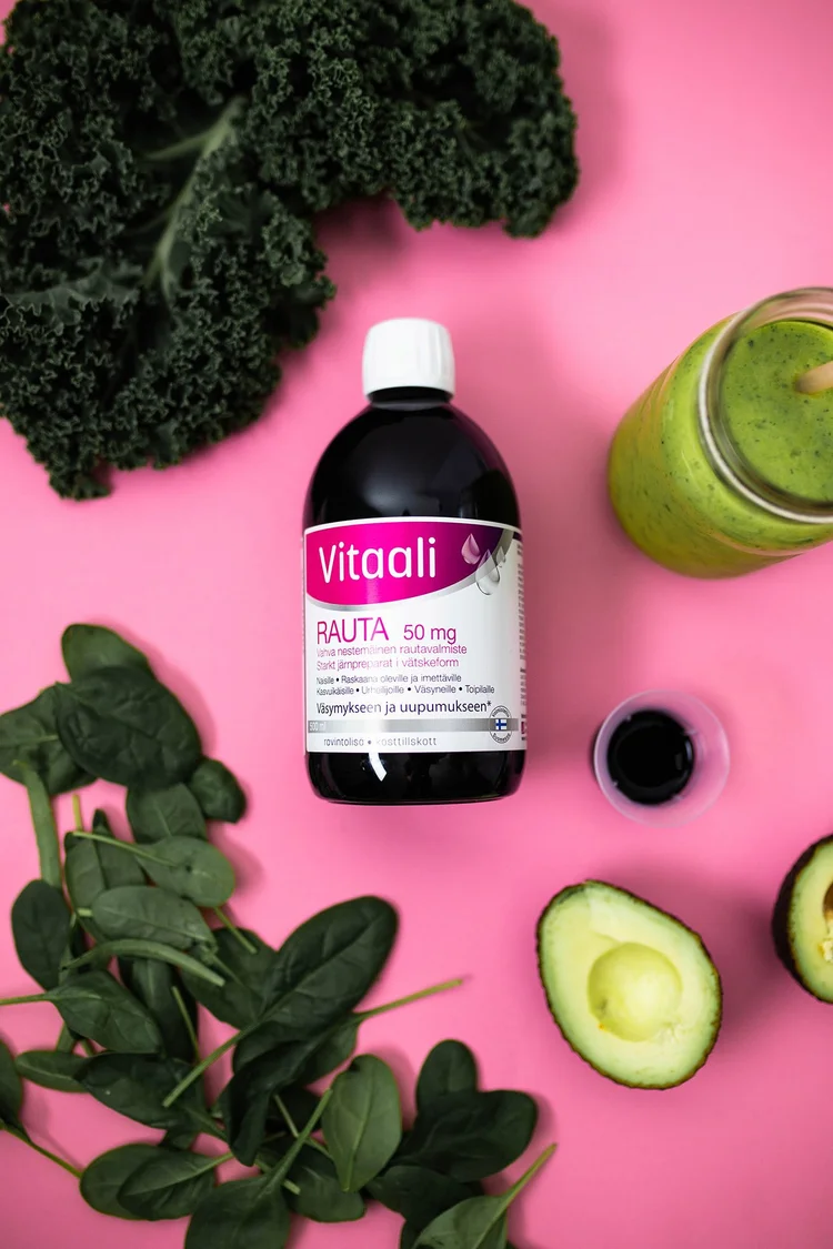 Vitaali Rauta 50 mg — Vitaali