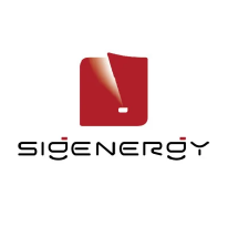 Sigenry logo with a red icon and black text