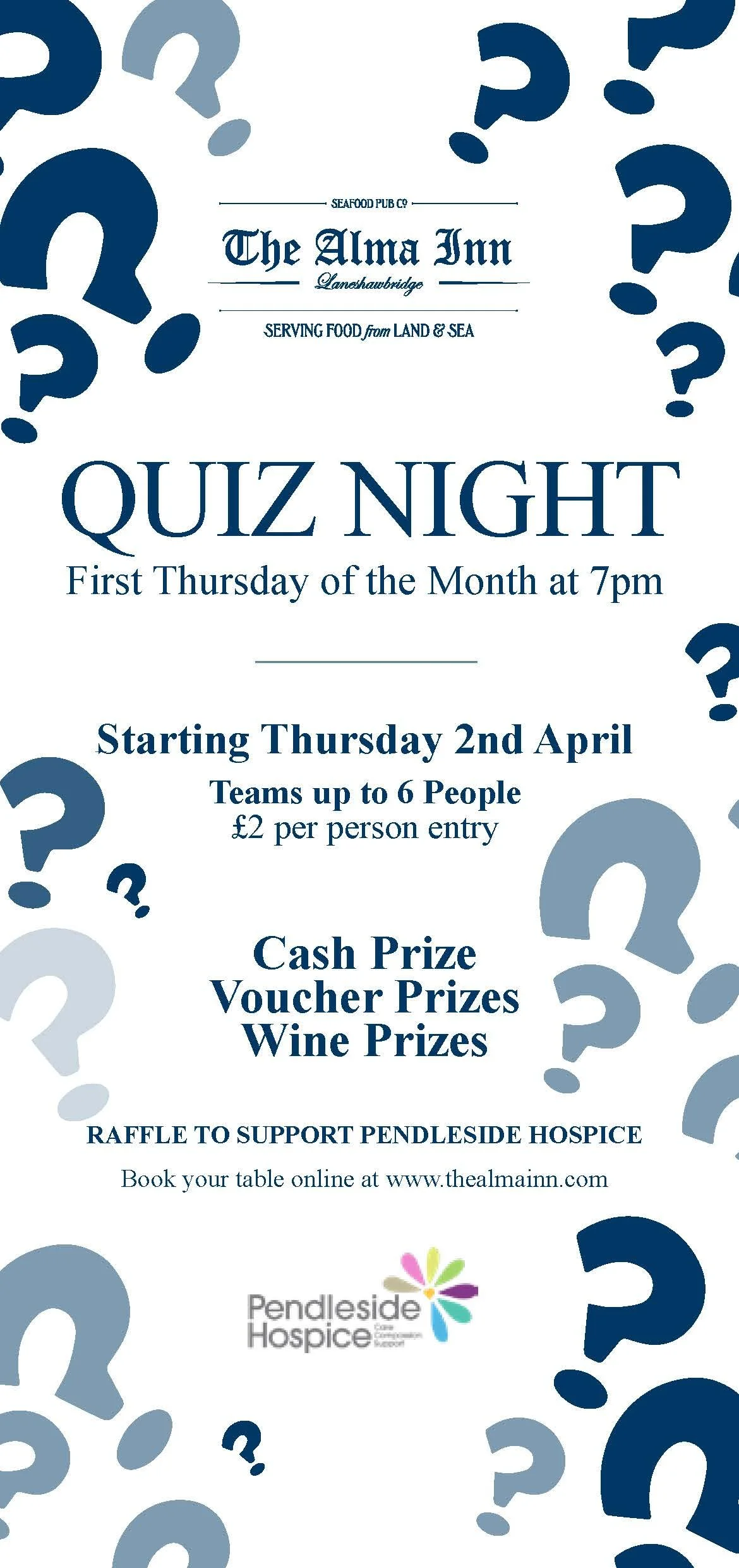 Quiz Night - First Thursday of the Month
