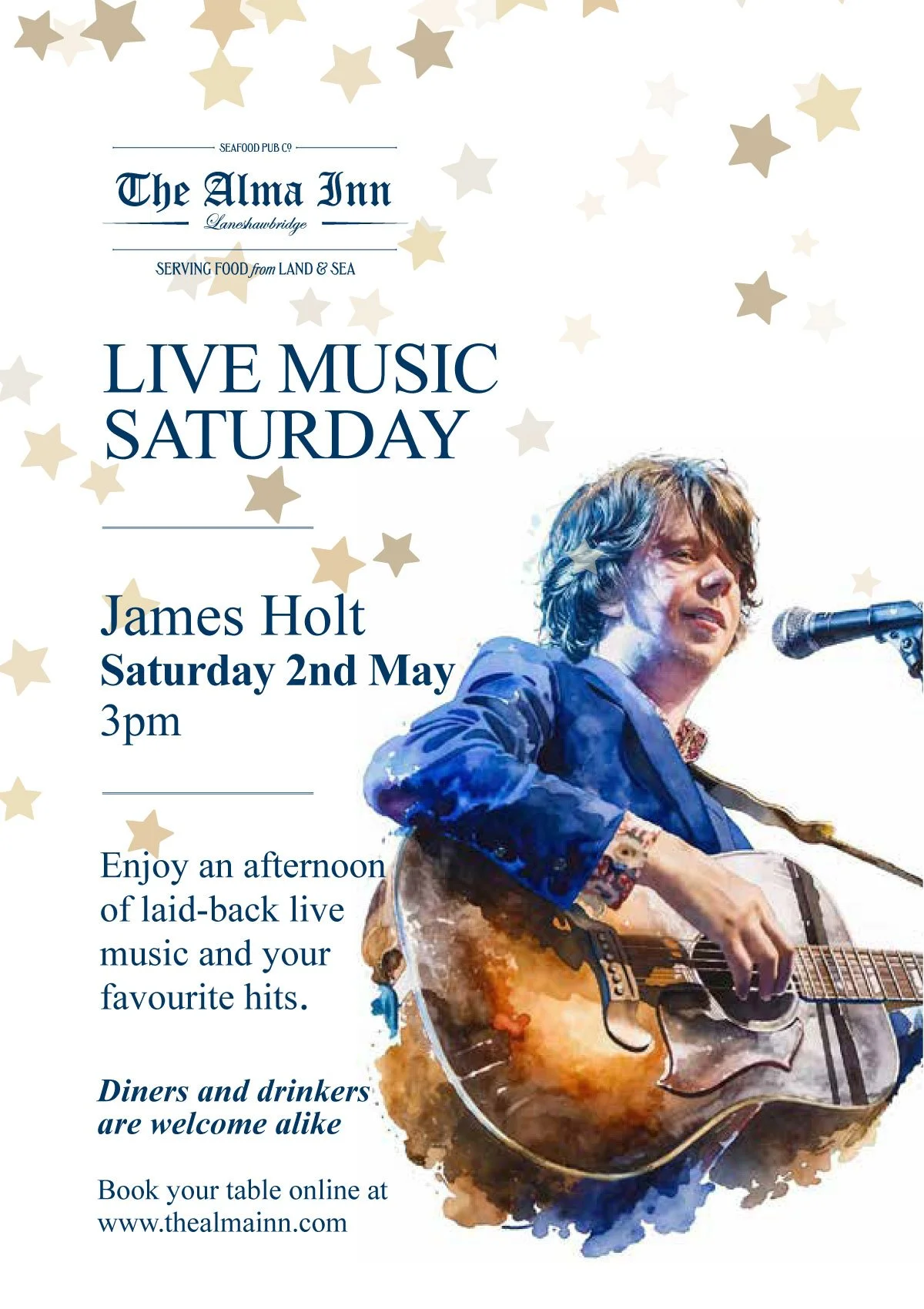 Live Music Saturday - James Holt
