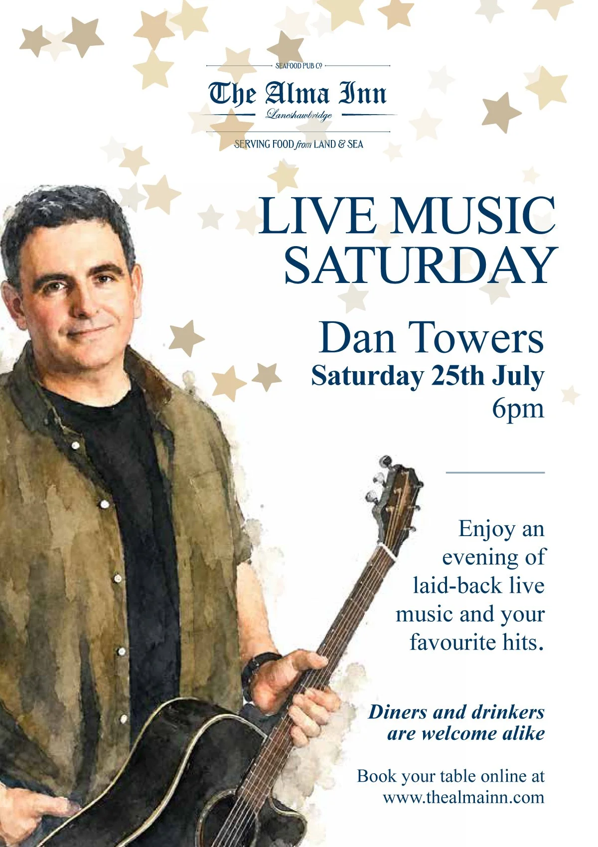 Live Music Saturday - Dan Towers
