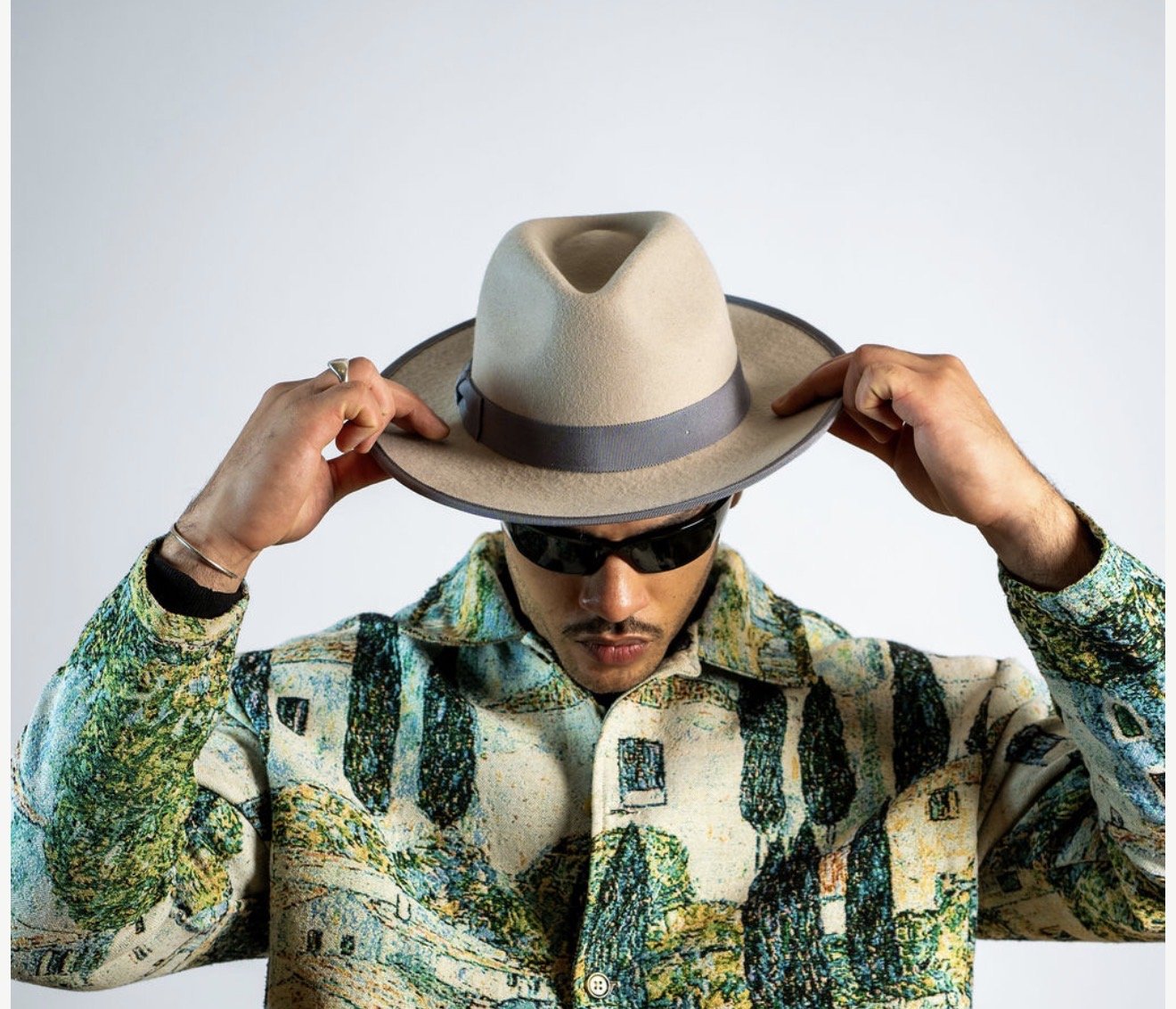 Fire Distressed Balavan Chapeau