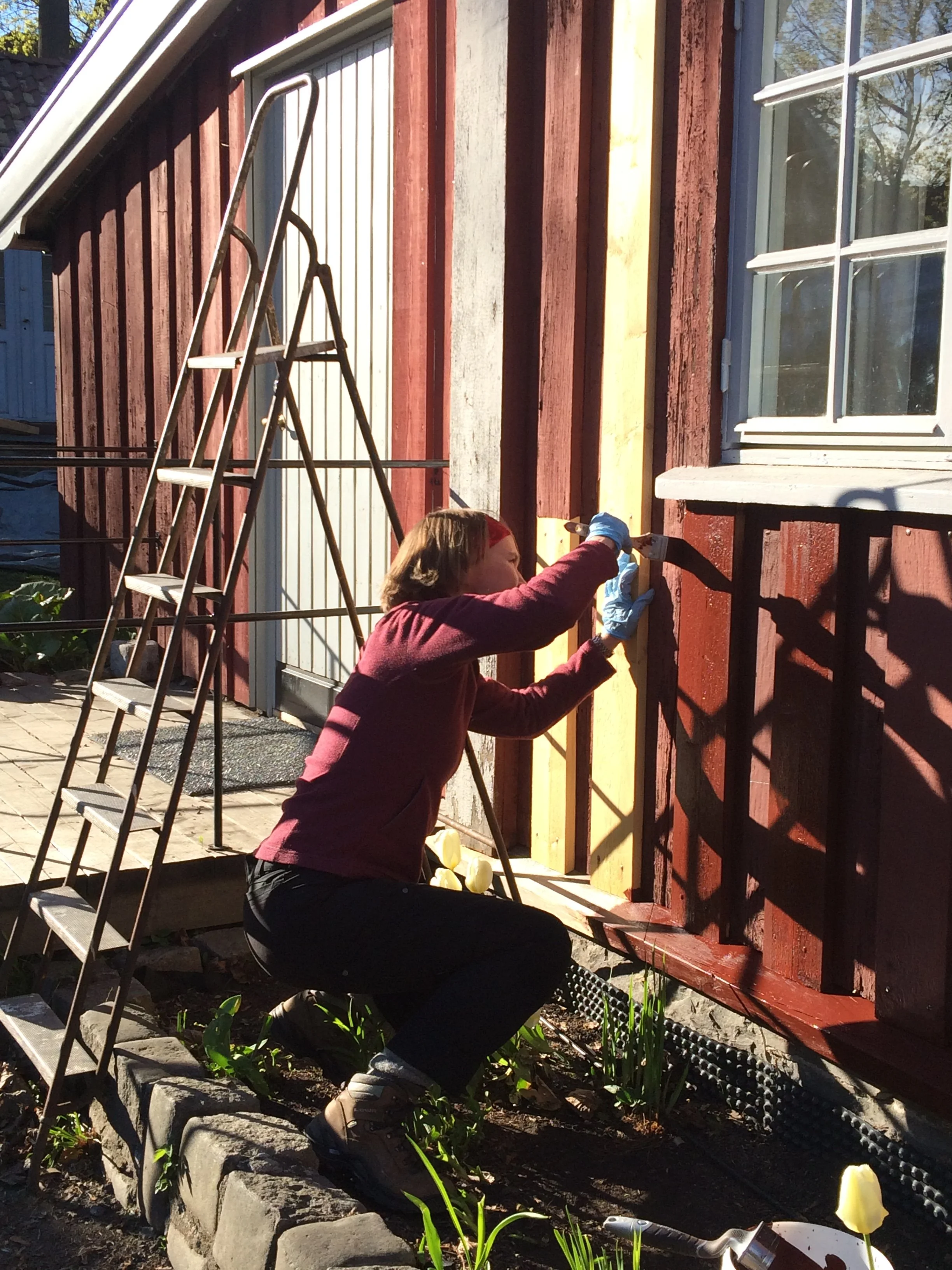 sydveggen på drengestua males 3.JPG