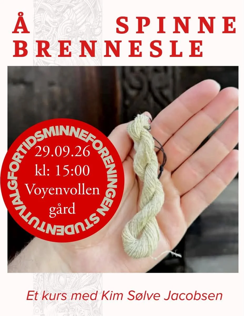 Spinning av brennesle til garn
