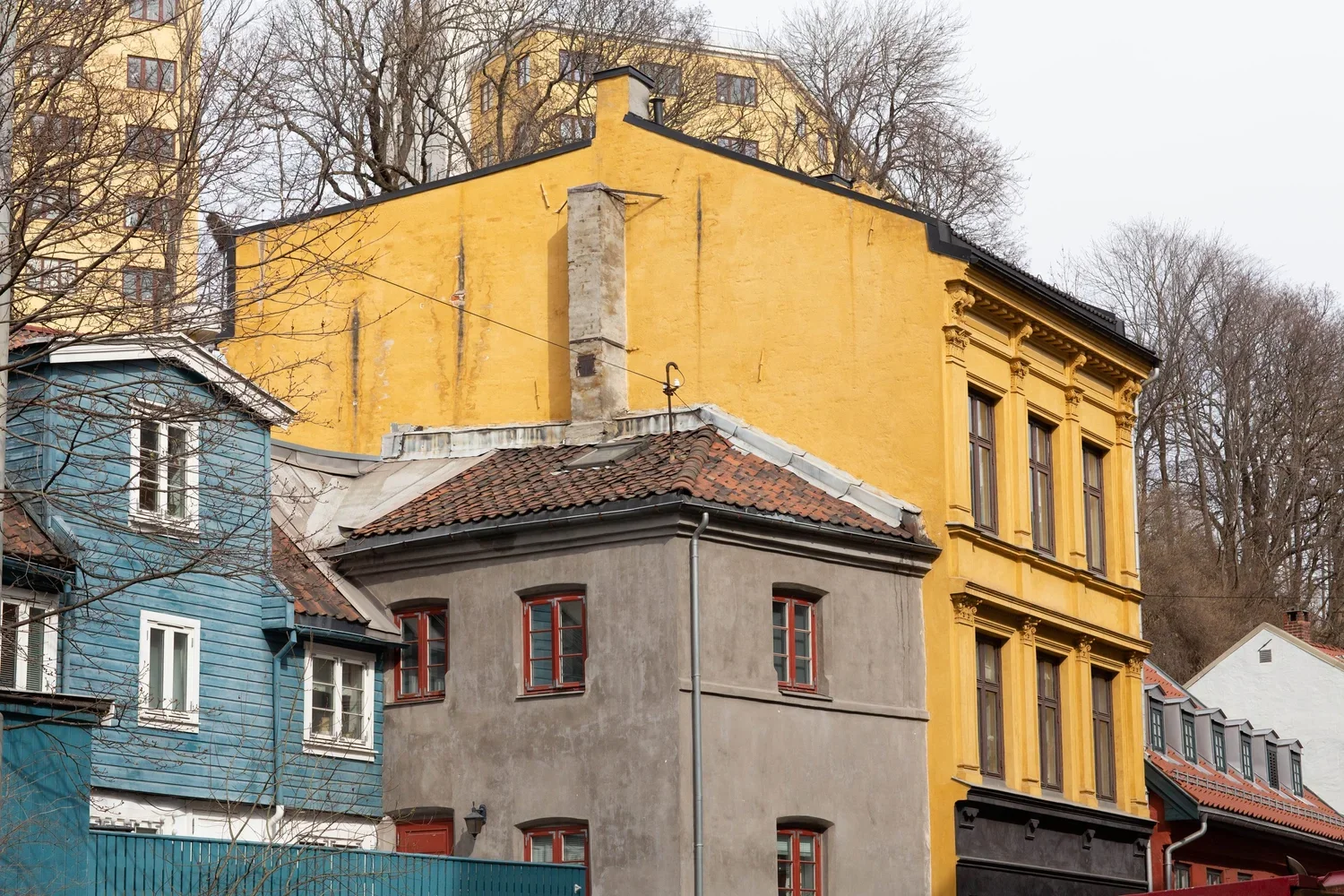 Murbyskolen: Fargesetting