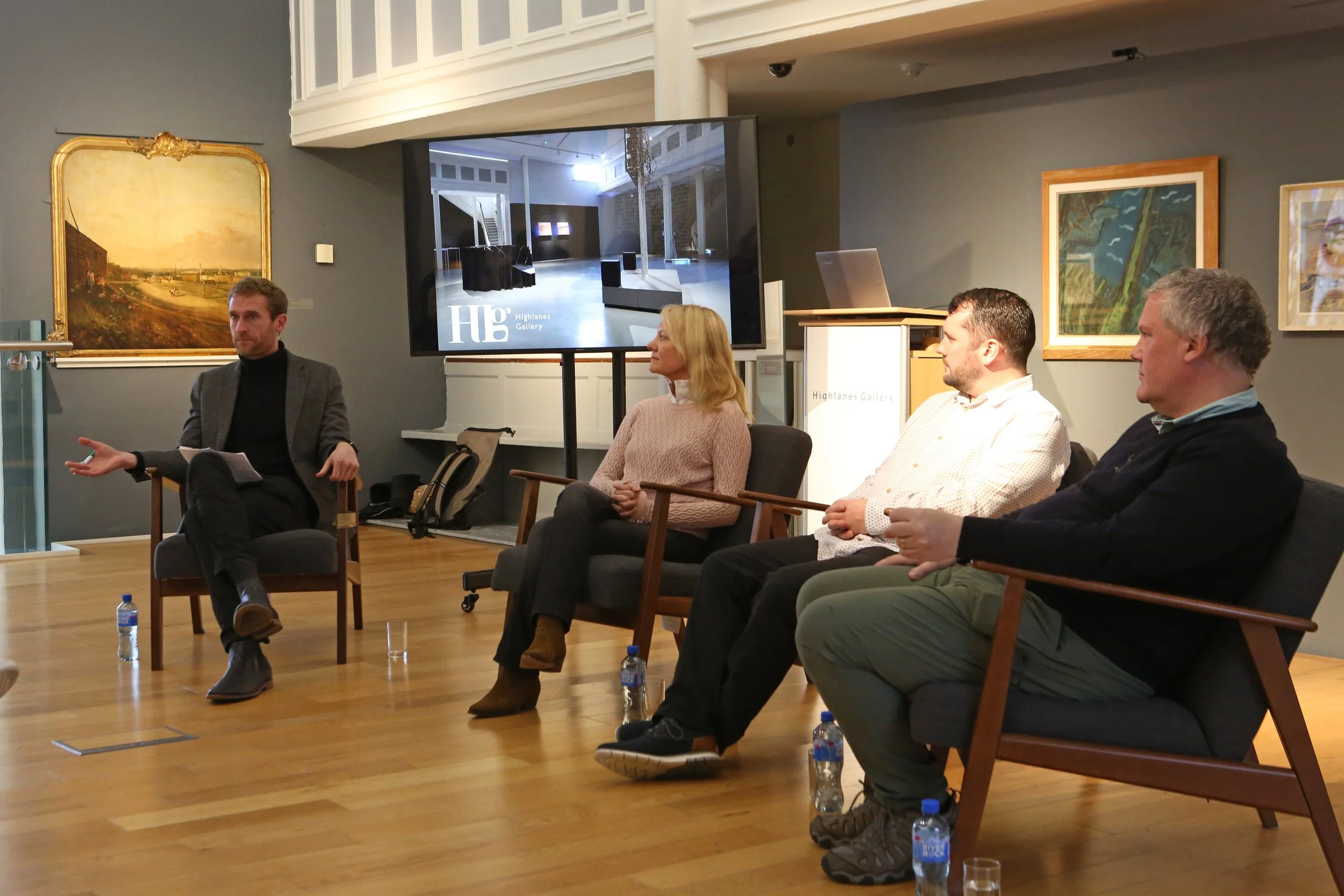 in conversion, midnight zone, Highlanes Municipal Gallery