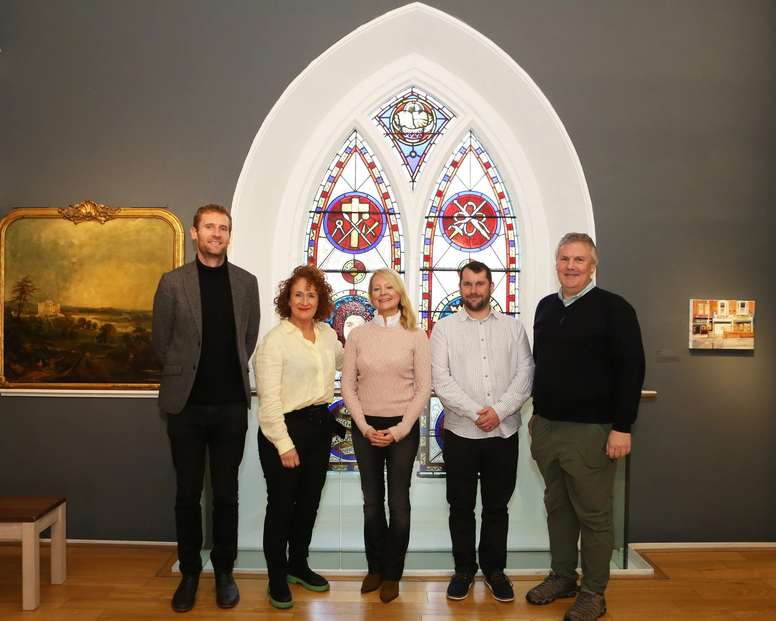 Fergus Aoife Martina Eoghan and Peter.JPG