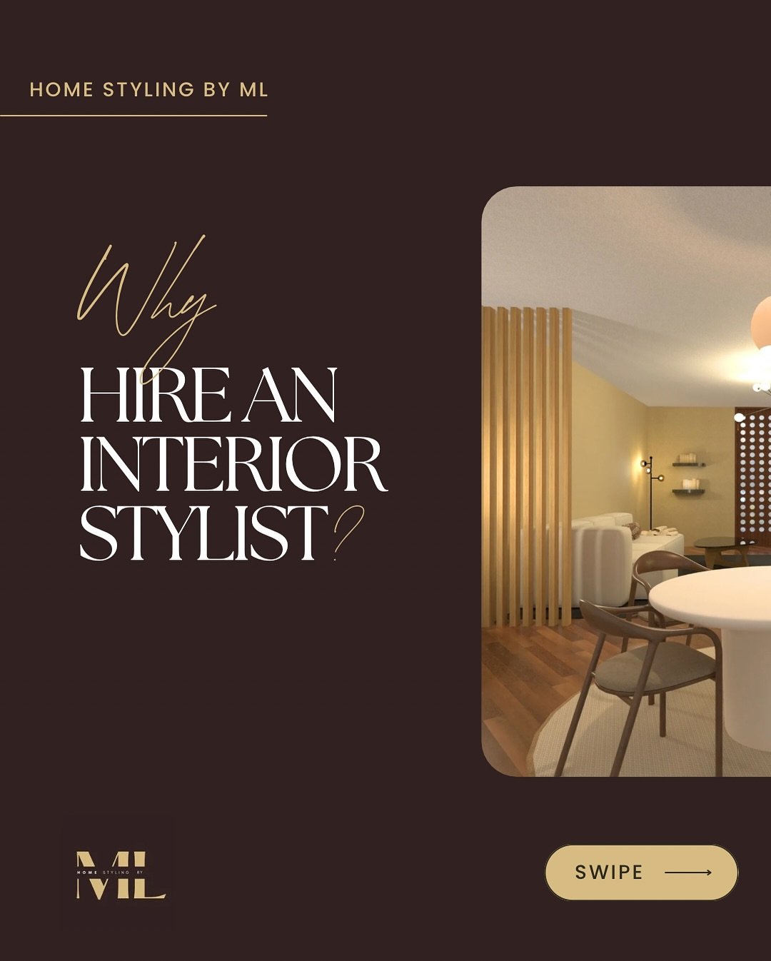 Thinking about refreshing your interior but not sure where to start? ￼

Swipe through to discover the top reasons why hiring an interior stylist can transform your property effortlessly and add value to it.🏺