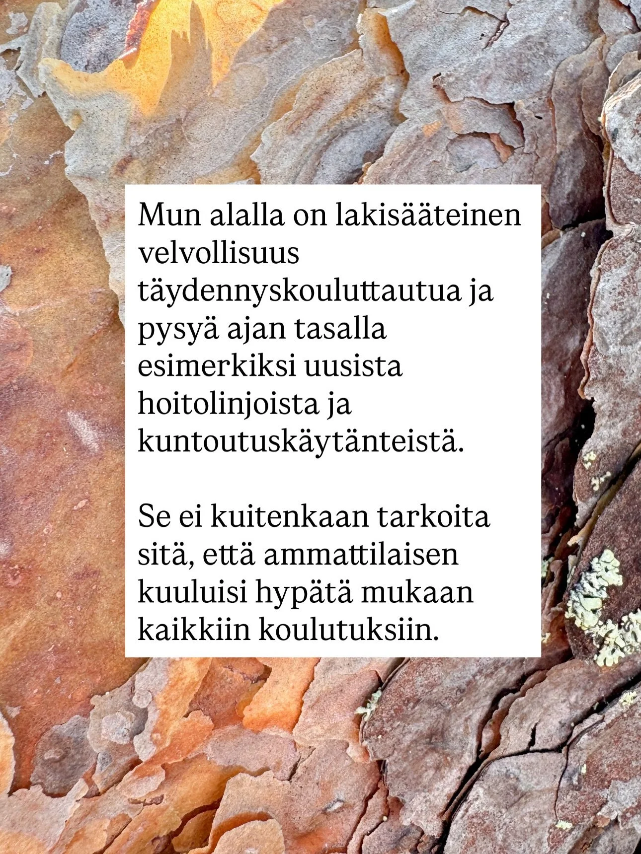 Tänä syksynä tein jotain vähän eri tavalla. Yritän vaihtaa fomon jomoon ja päädyin valitsemaan vain yhden maksullisen koulutuksen - ja siihen valikoitui tämänpäiväinen Stoy ry:n seminaari 🫶