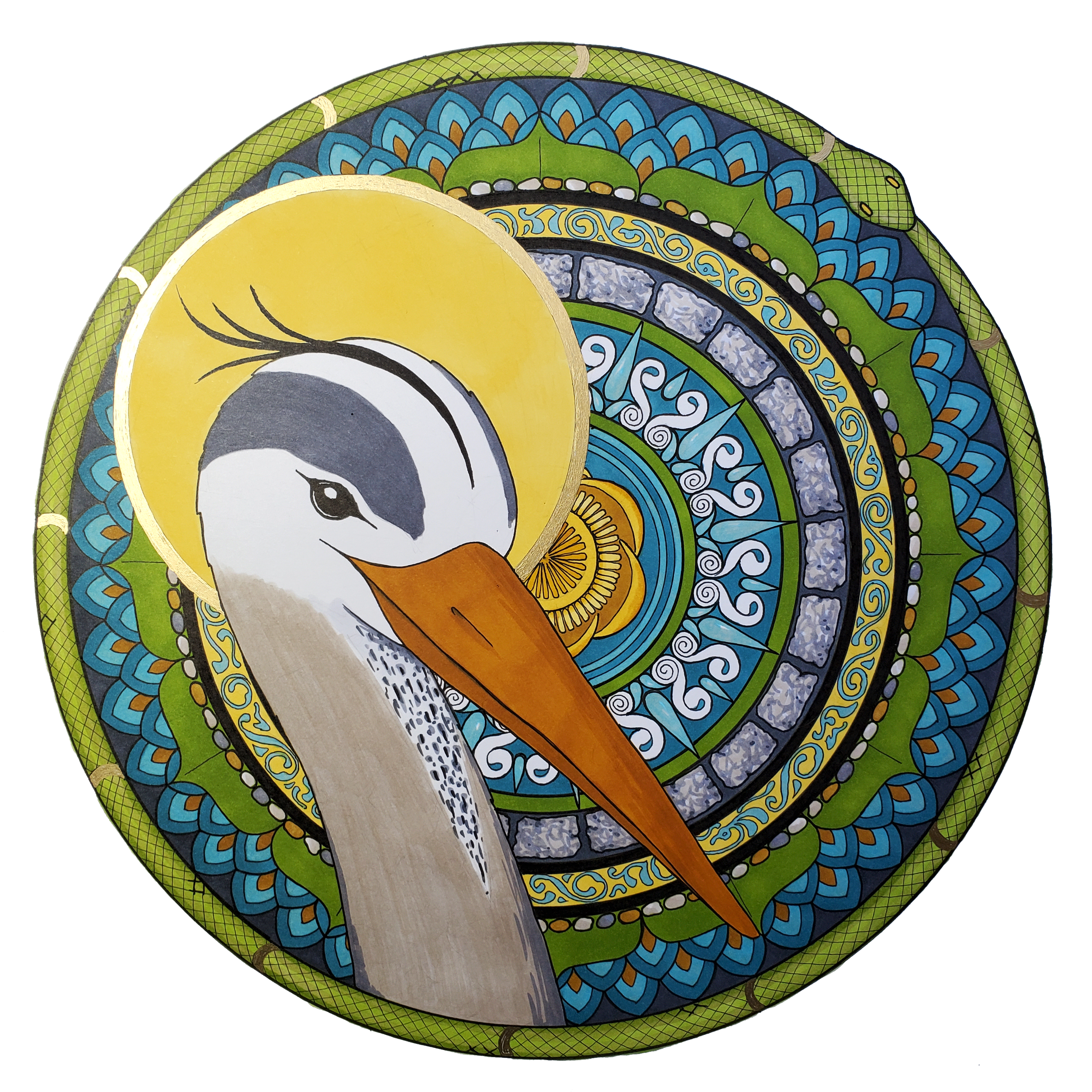Heron Spirit Mandala