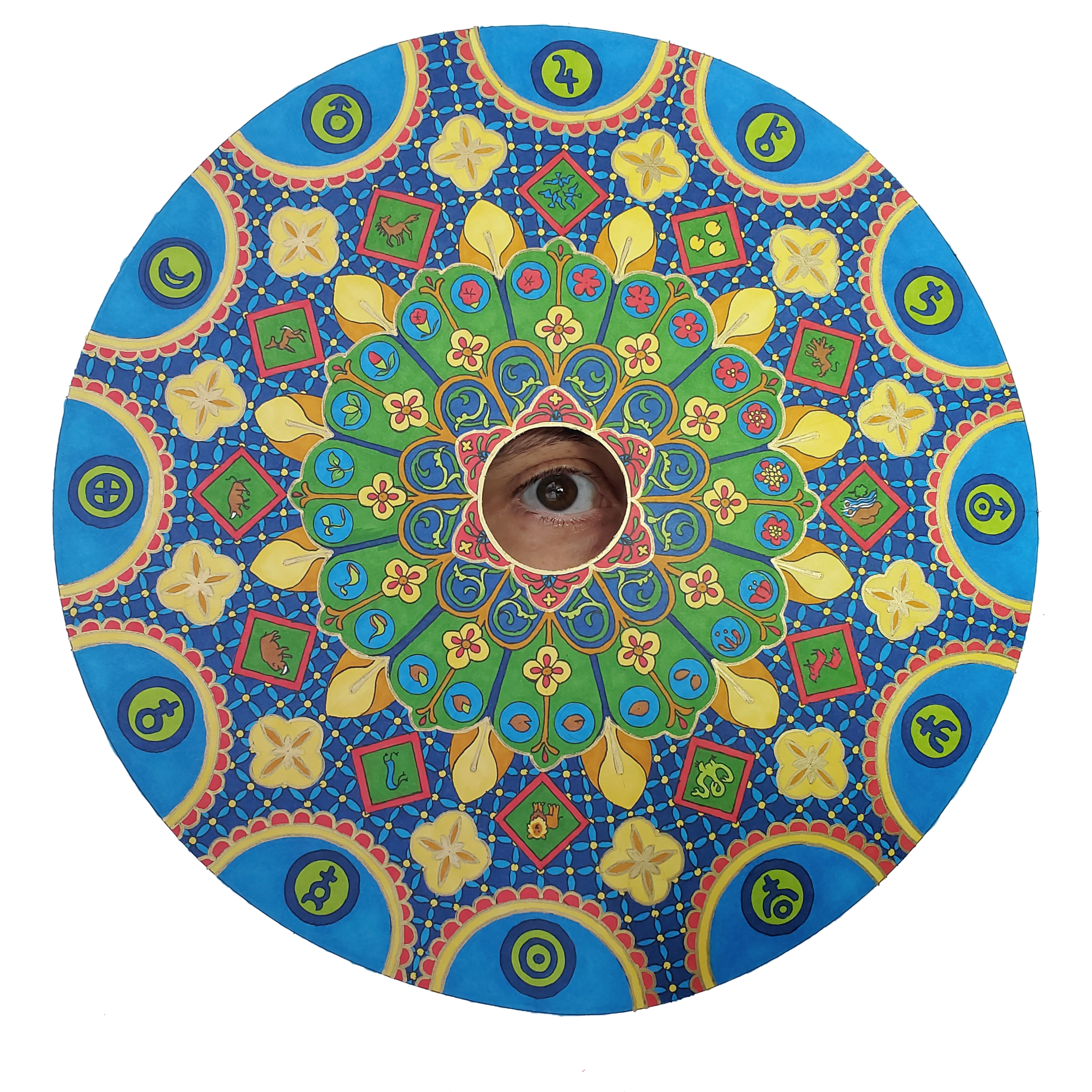 Herculean Rosette Mandala