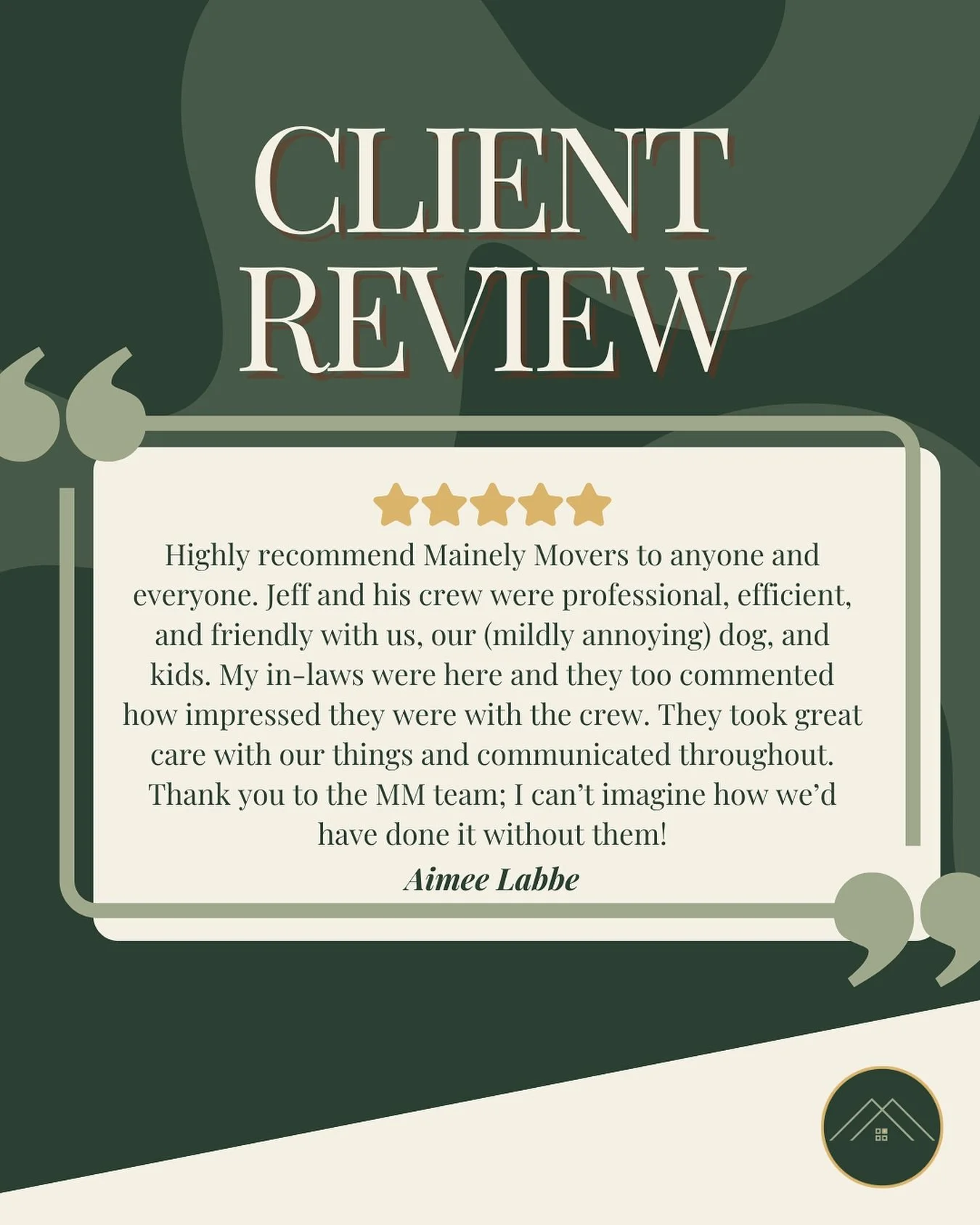 Kids? ✅ Dog? ✅ In-laws? ✅ Our crew passed the ultimate test. 💪🐾 Jeff and the team kept the move rolling with smiles, patience, and plenty of muscle. When the kids are entertained, the dog is relaxed, and the in-laws are impressed&hellip; you know t